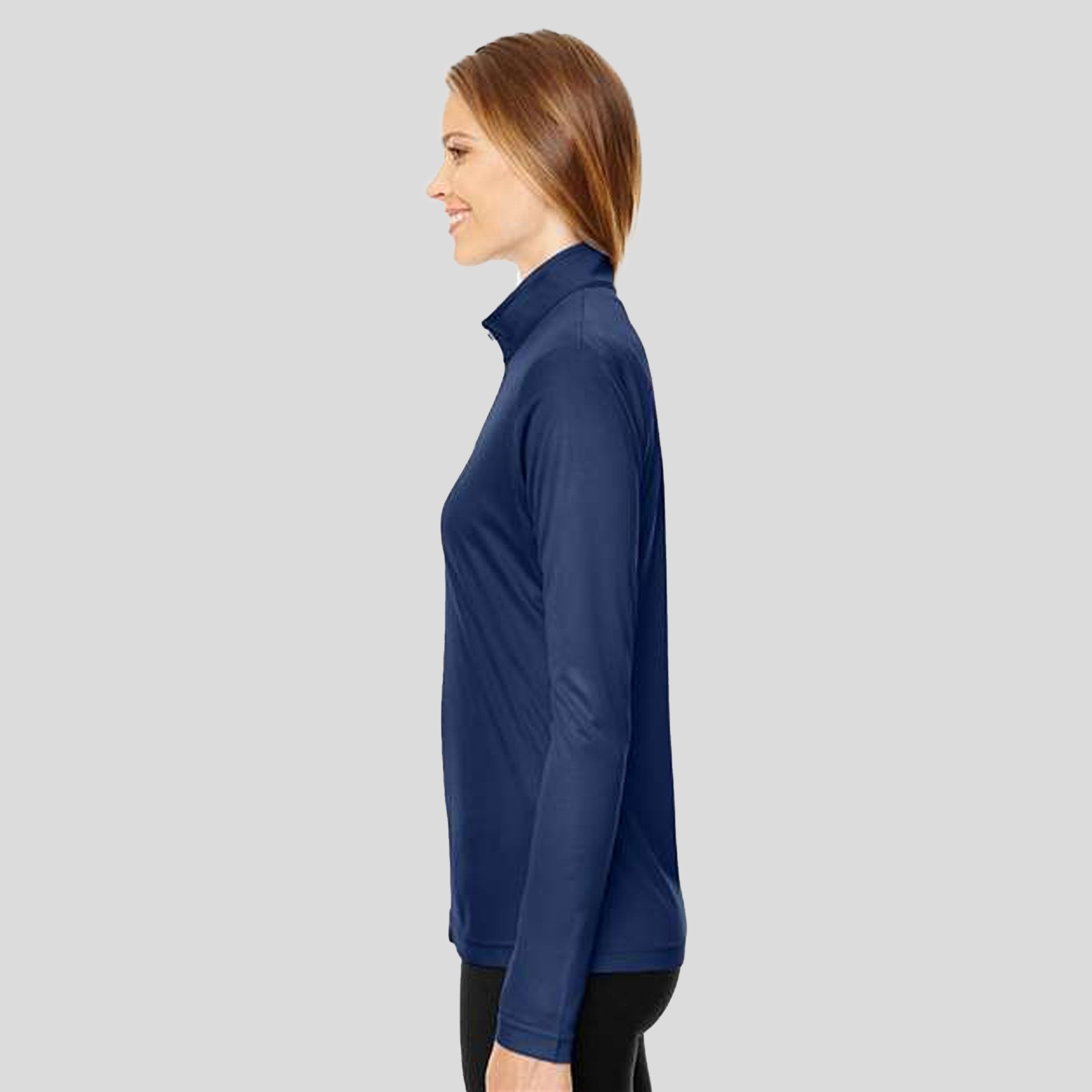 Women's Zone Performance Quarter-Zip Pullover | Sport Dark Navy