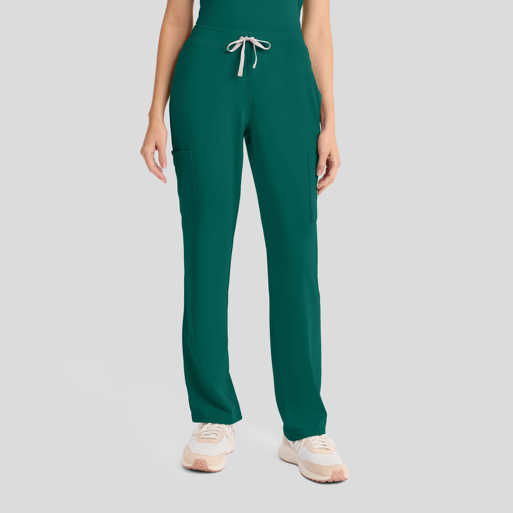Achieve Pull-On Straight Leg Scrub Pant | Hunter