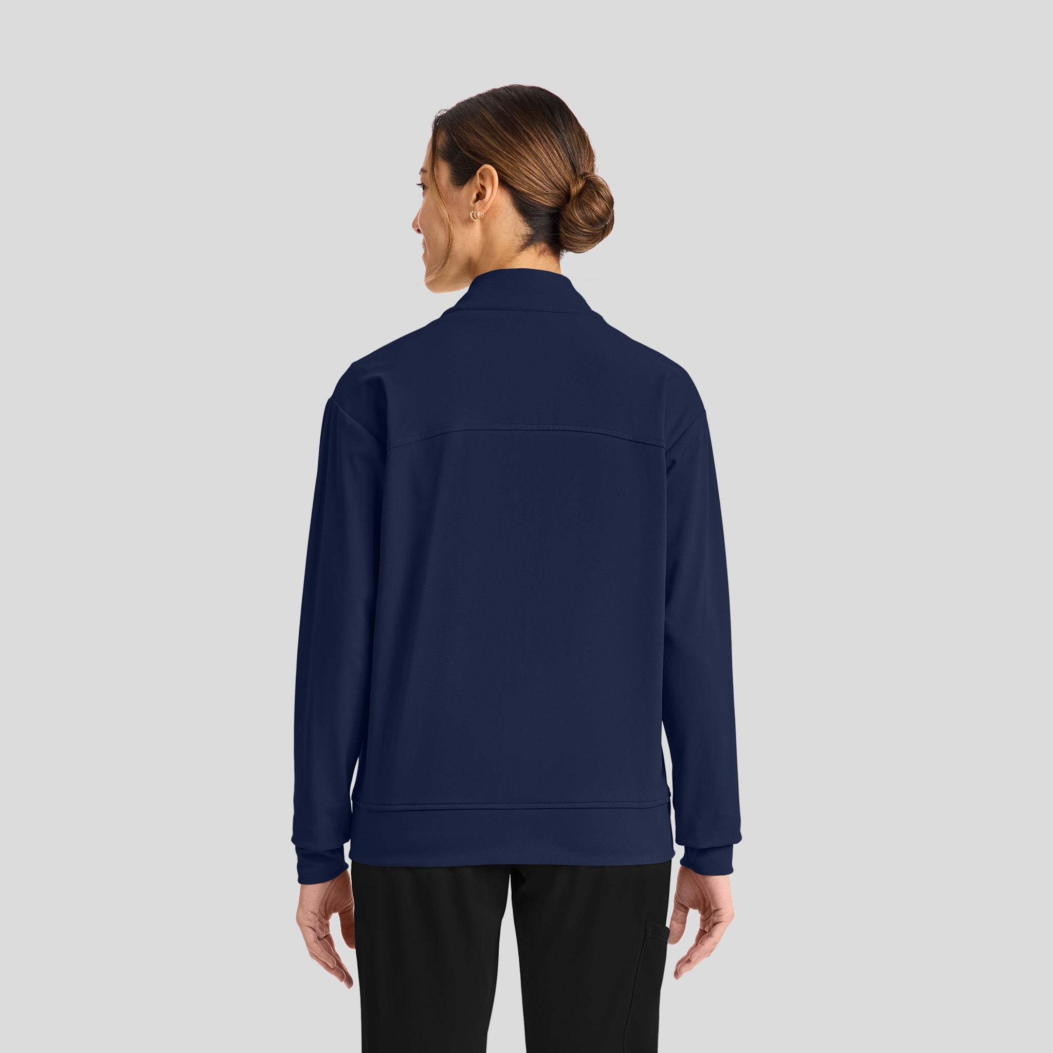 Achieve Warm-Up Scrub Jacket | Navy