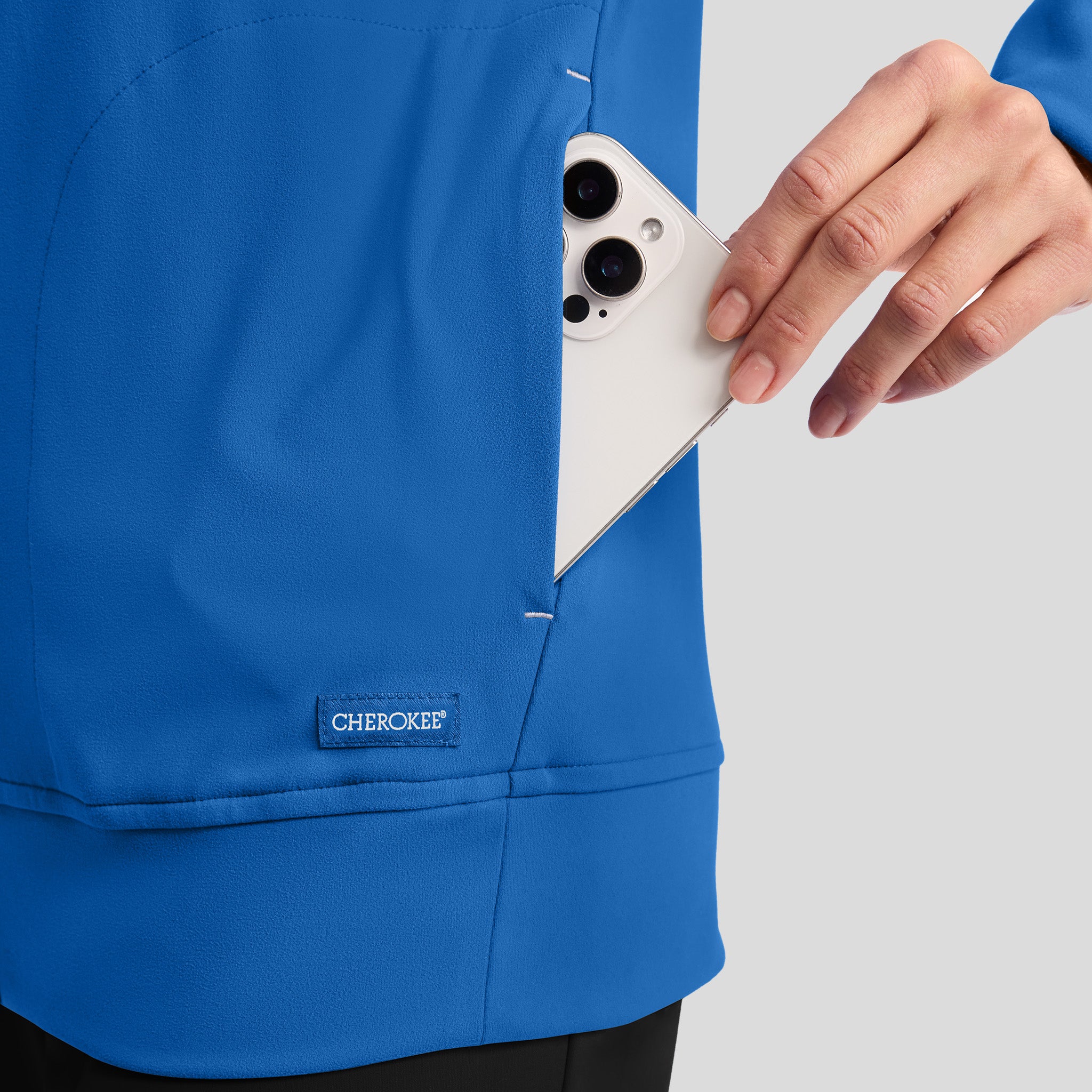 Achieve Warm-Up Scrub Jacket | Royal