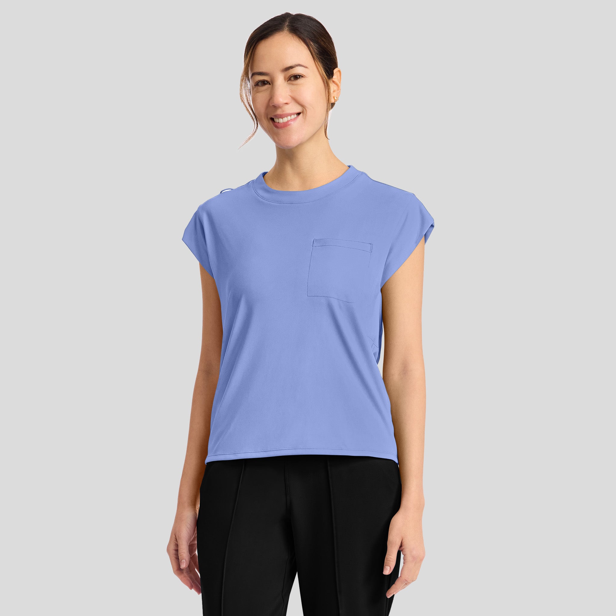 Achieve Crew Neck Scrub Top | Ciel
