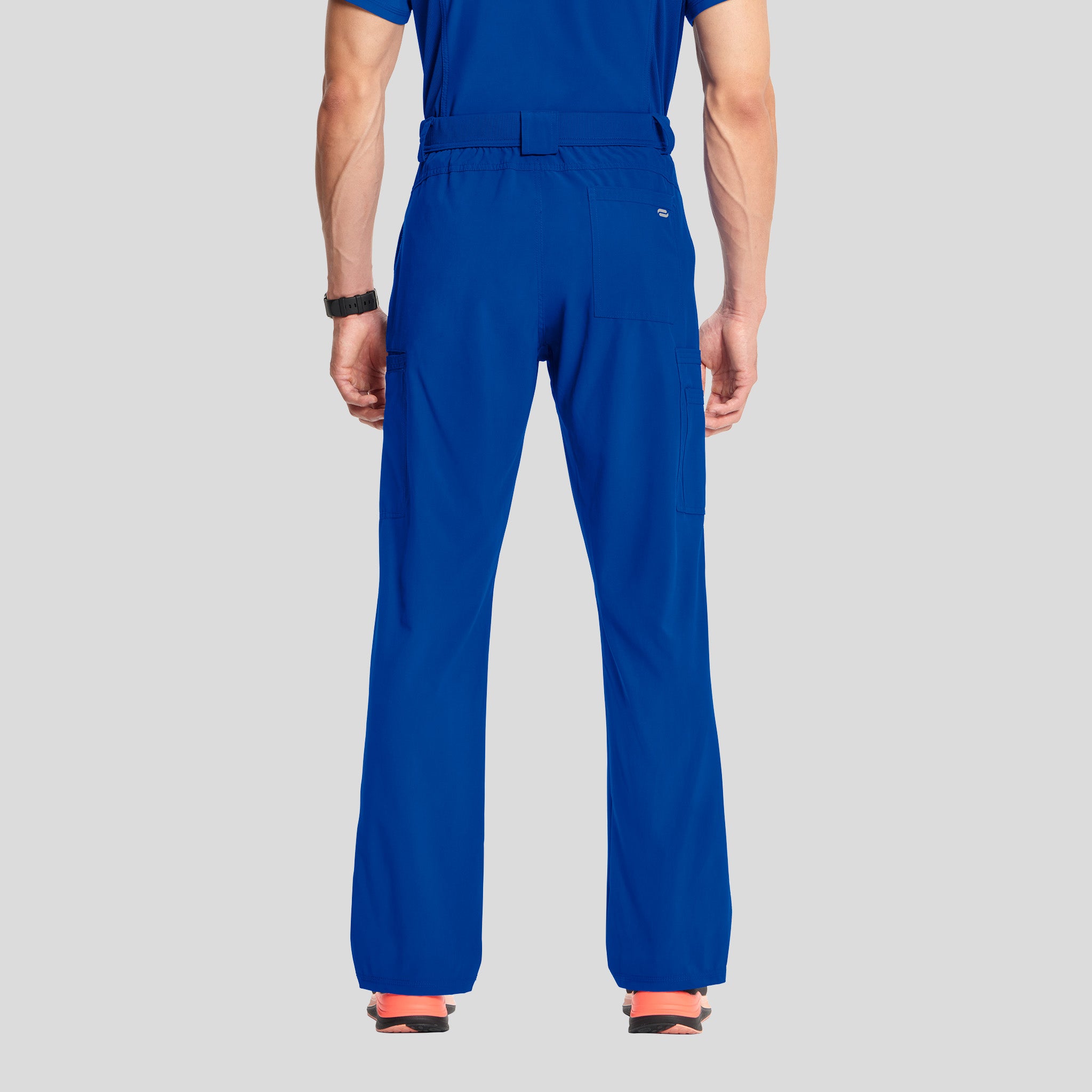 Men's Zip Fly Cargo Scrub Pant | Galaxy