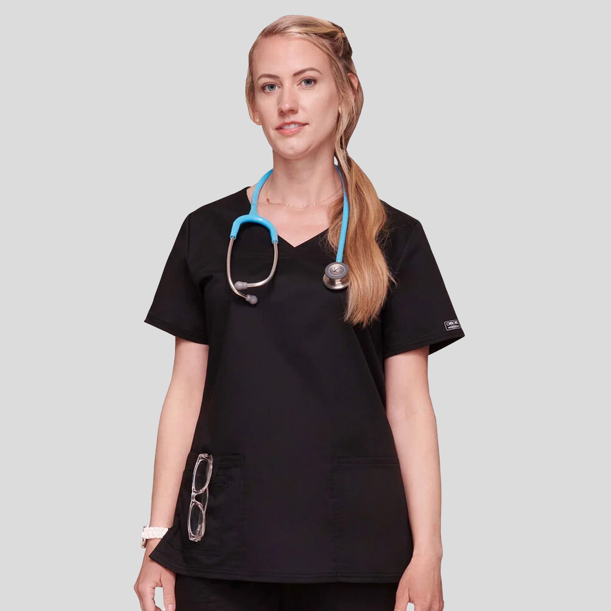 Women's V-Neck | Black