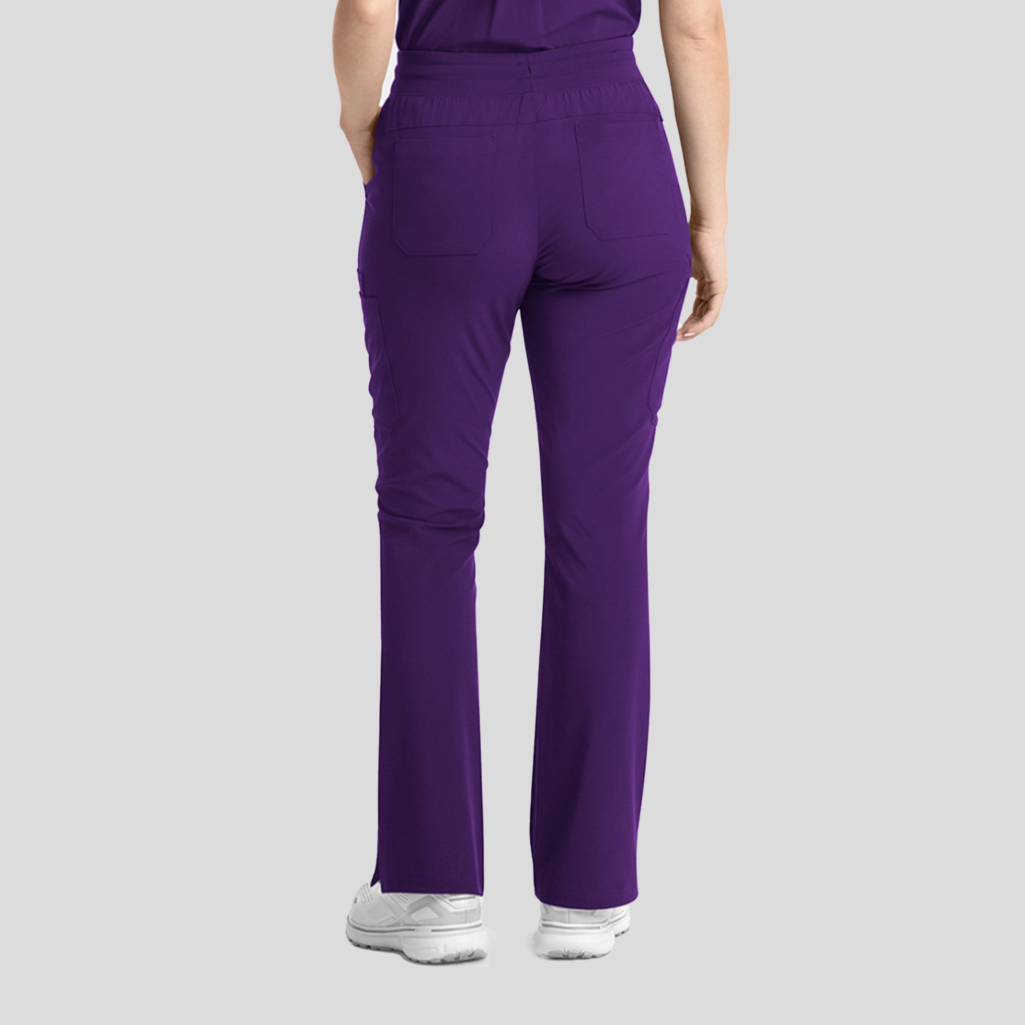 Womenβs Yoga Waistband Flare Pant | Eggplant