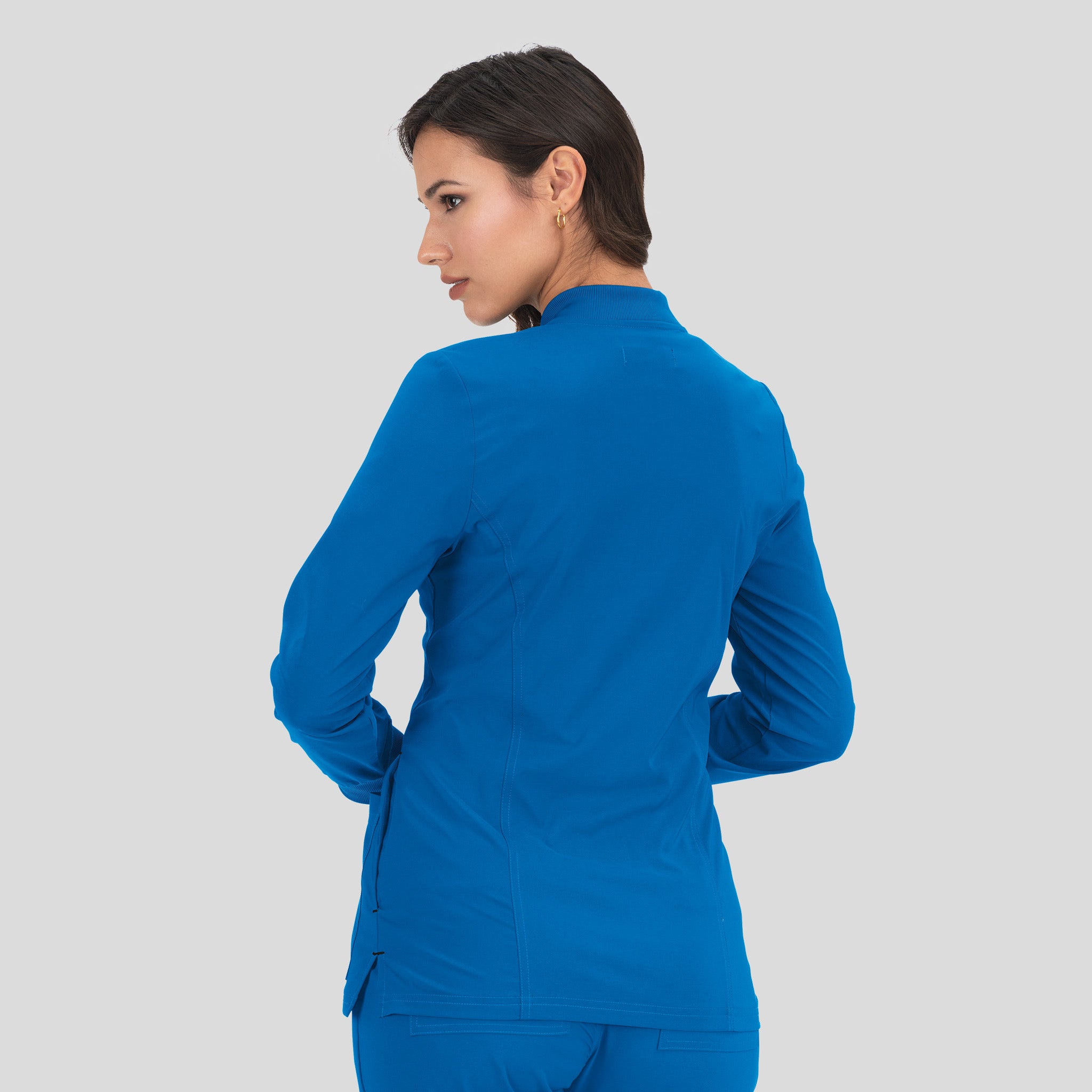 Andrea Women's 4-Pocket Stretch Jacket | Royal