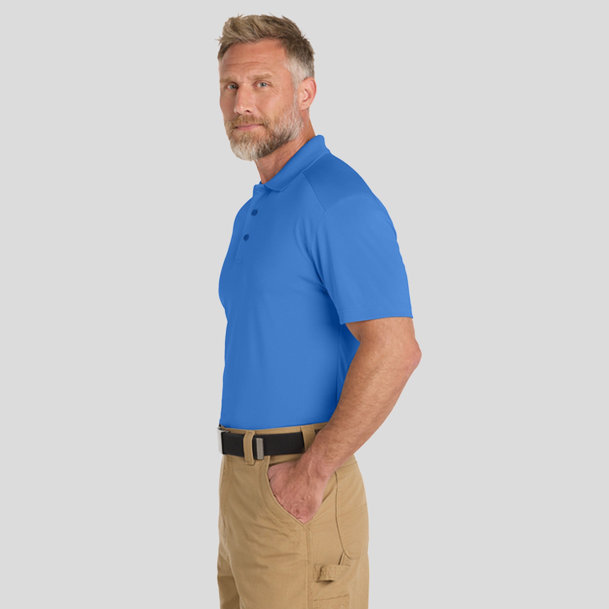 Men's Select Lightweight Snag-Proof Polo | Blue Lake