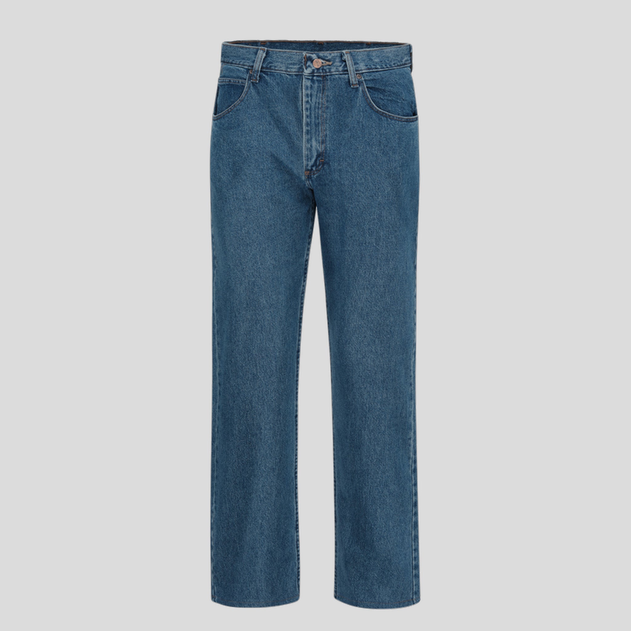 Men's Relaxed Fit Black Jean | Stonewashed