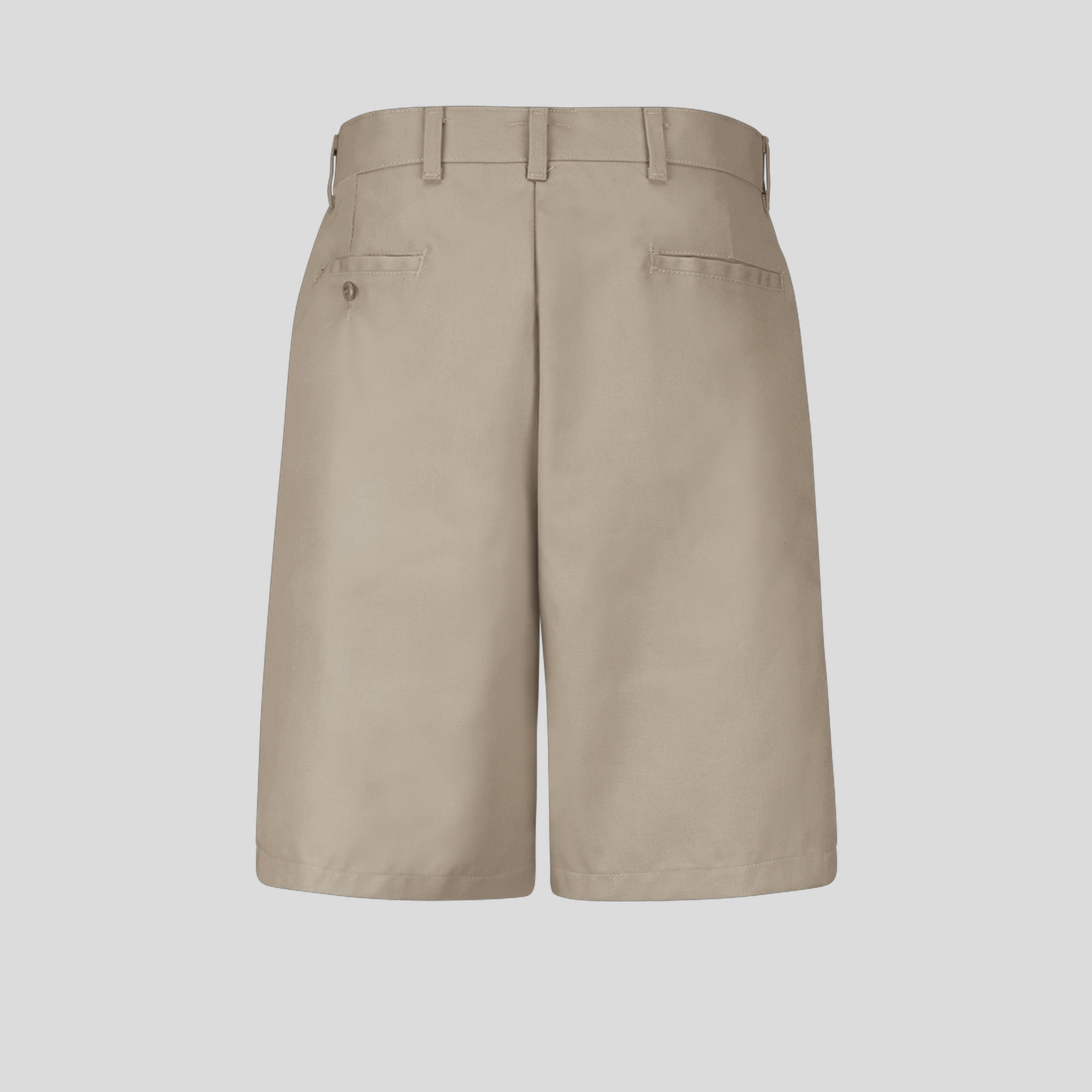 Men's Plain Front Shorts | Tan