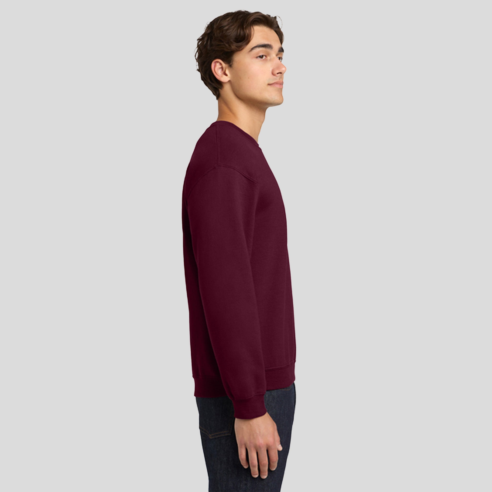 Heavy Blendβ’ Crewneck Sweatshirt | Maroon