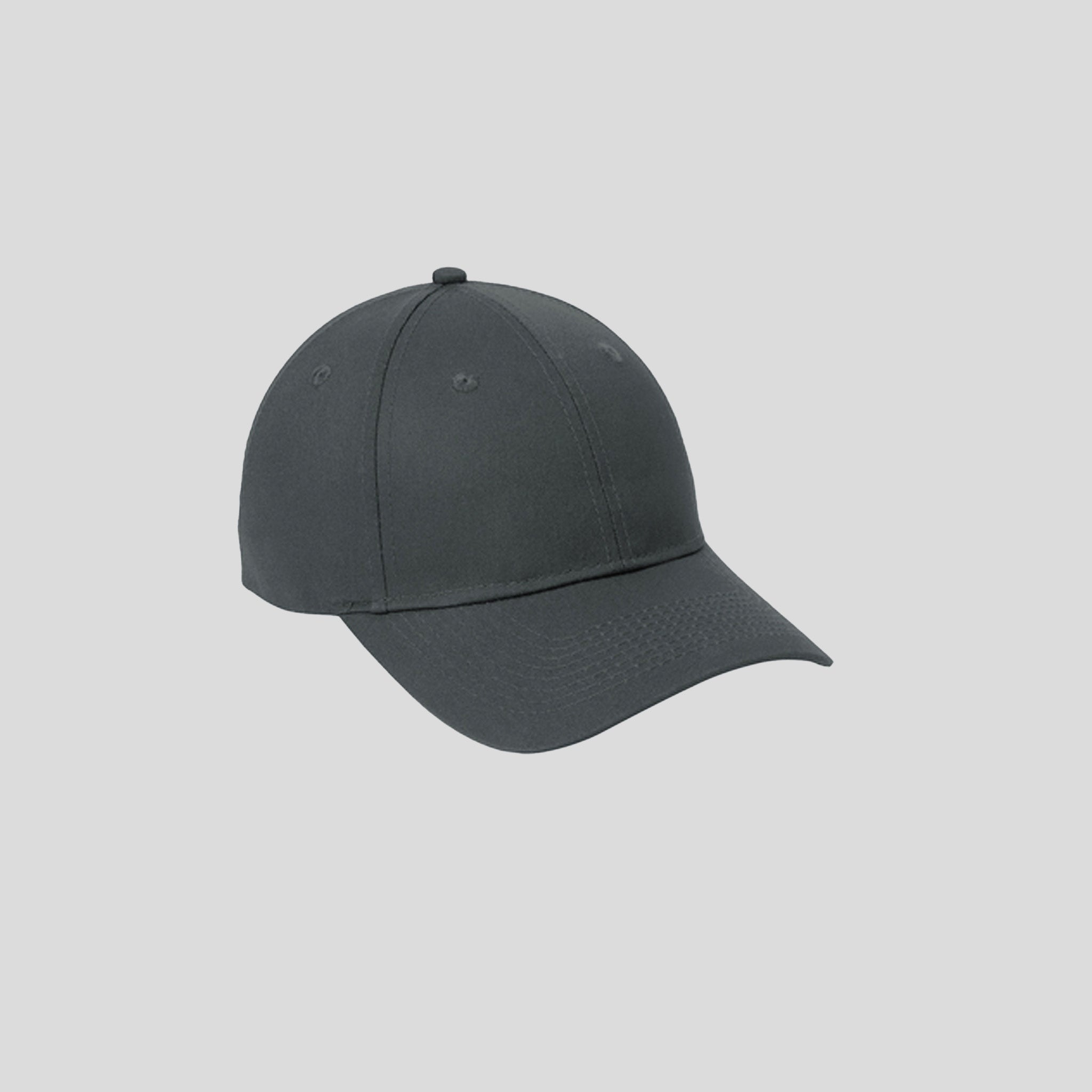 Six-Panel Twill Cap | Charcoal
