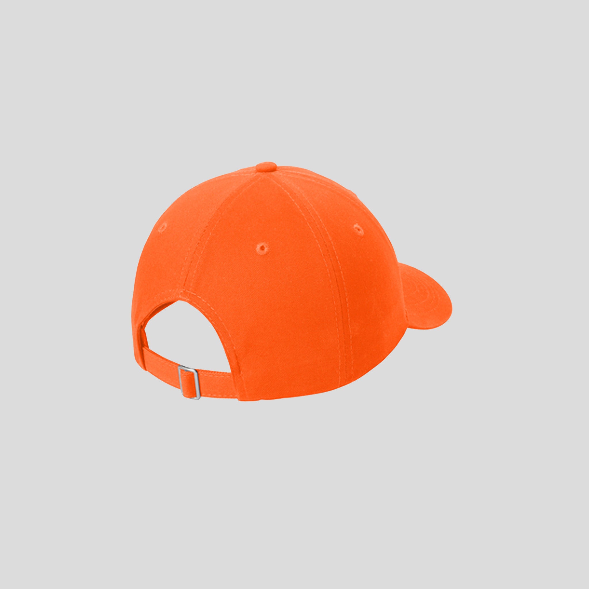 Brushed Twill Low Profile Cap | Orange
