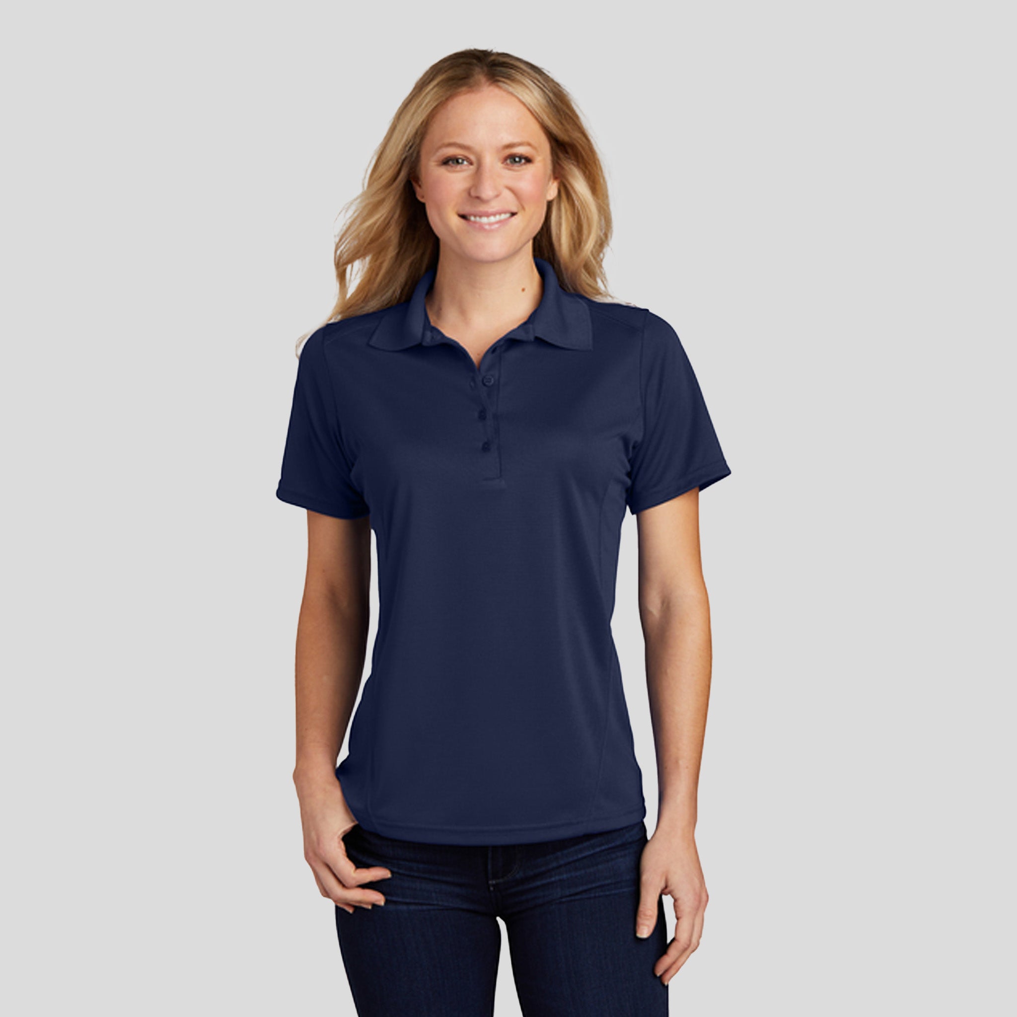 Women's Dry Zoneยฎ Raglan Accent Polo | True Navy
