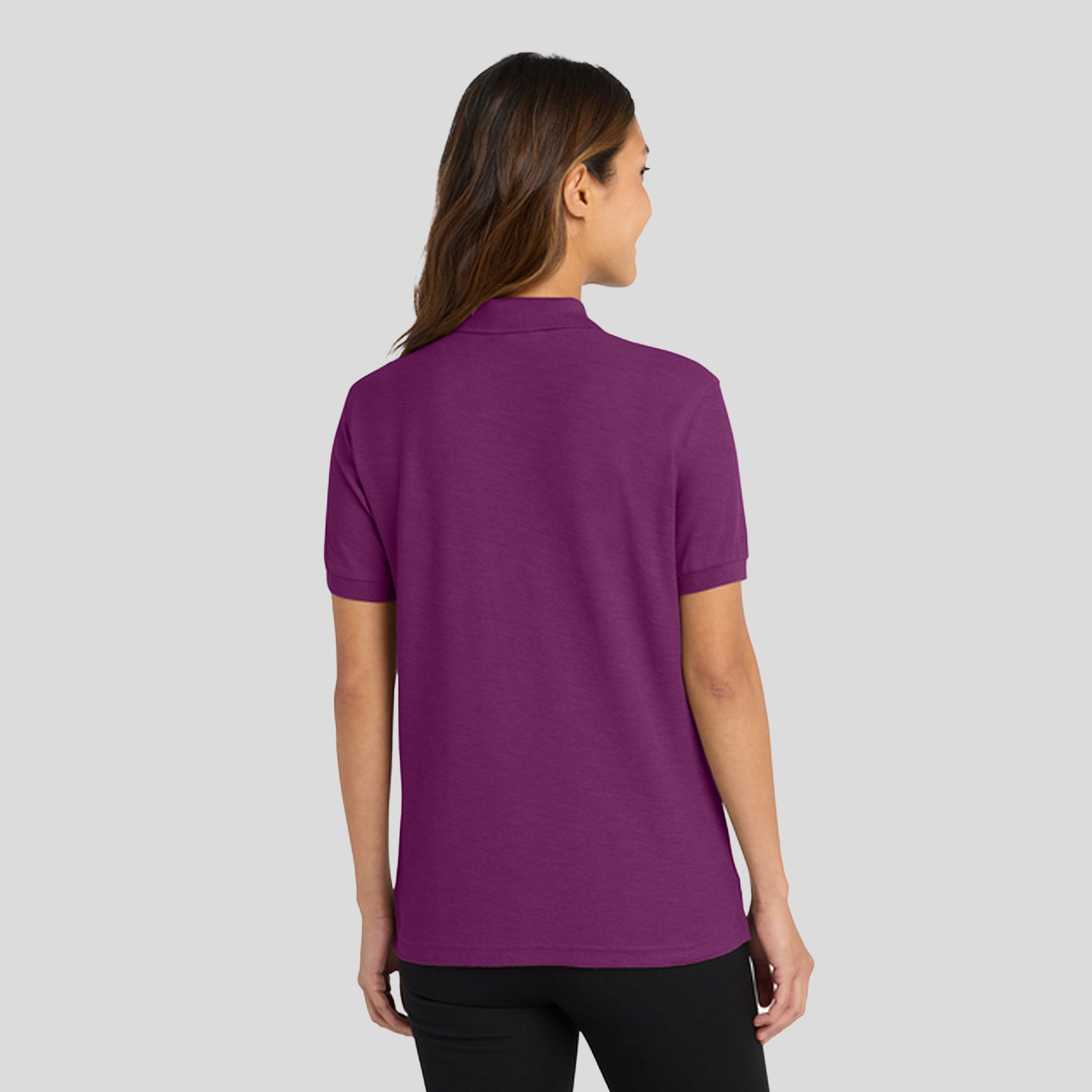 Women's Silk Touchβ’ Polo | Deep Berry