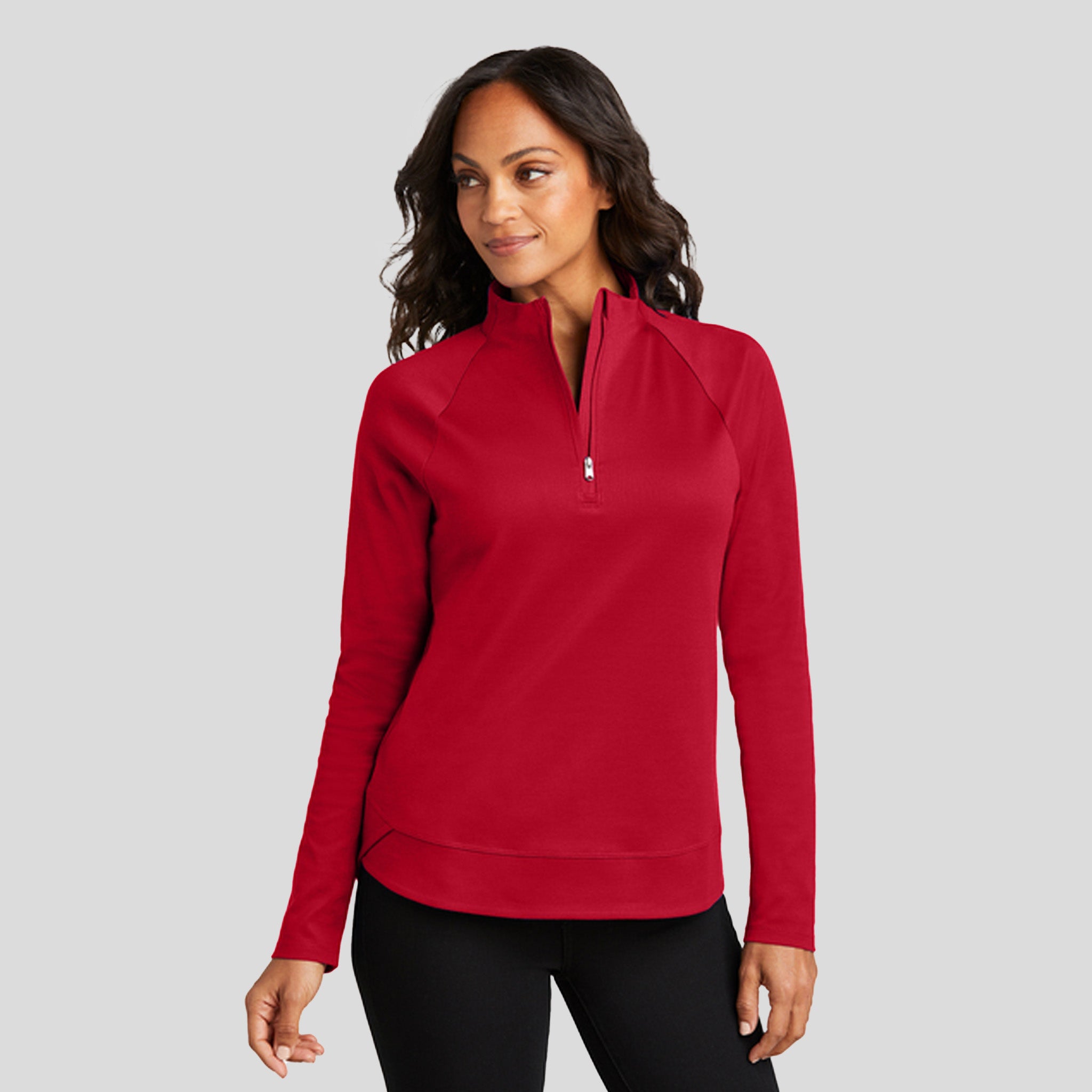 Women's C-FREE® Cypress 1/4-Zip | Rich Red