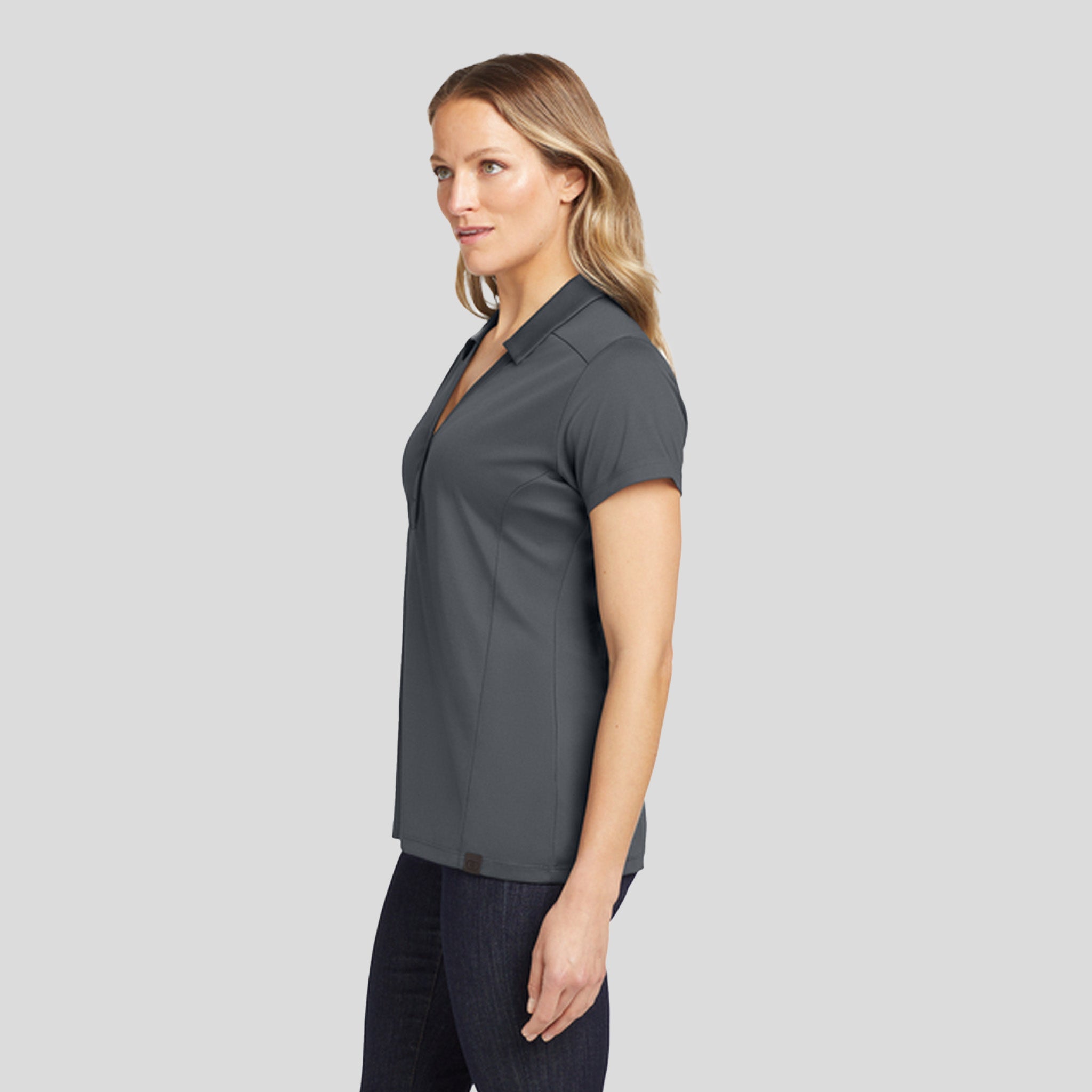 Women's Framework Polo | Diesel Grey