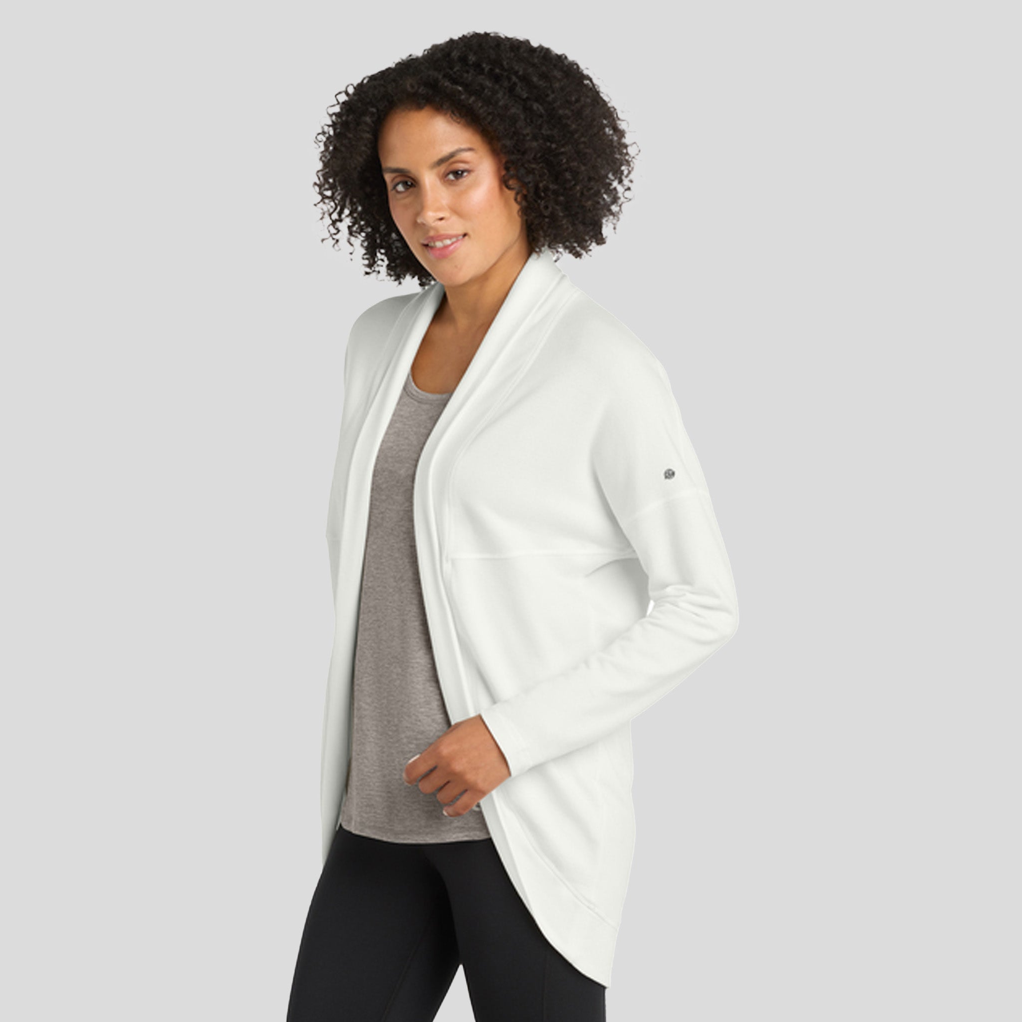 Women's Luuma Cocoon Fleece | Ivory Snow