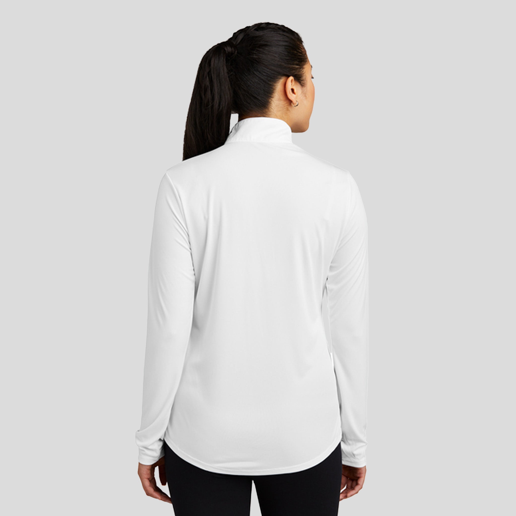 Women's PosiCharge® Competitor™ 1/4-Zip Pullover | White
