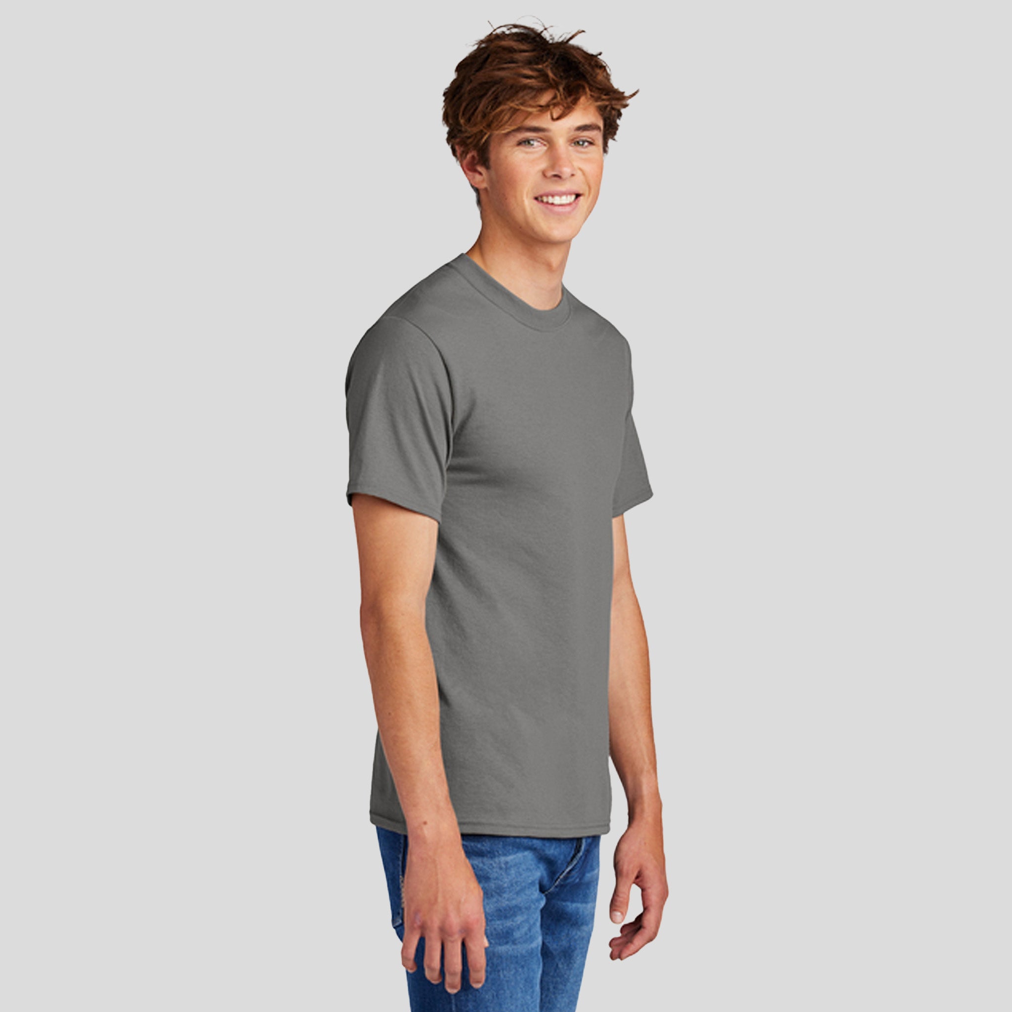 Core Blend Tee | Medium Grey