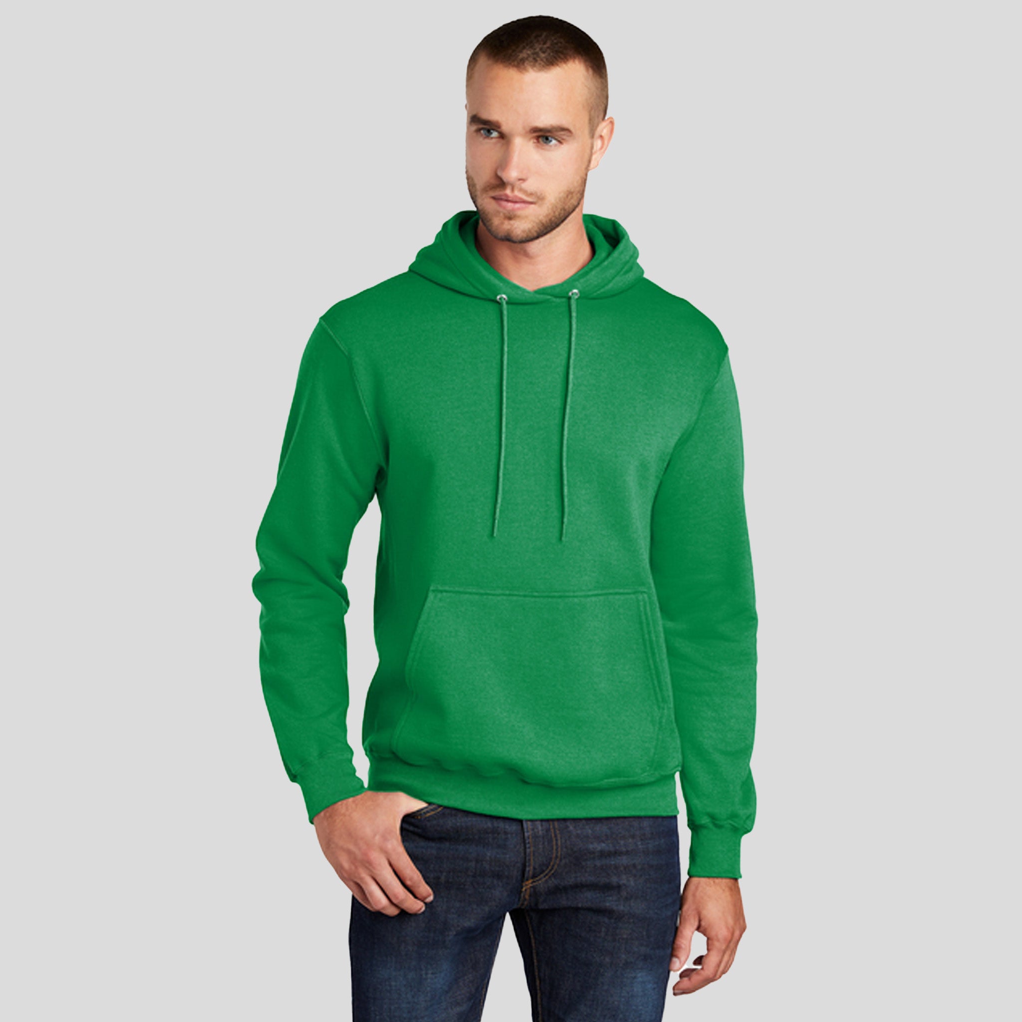 Core Fleece Pullover Hooded Sweatshirt | Kelly