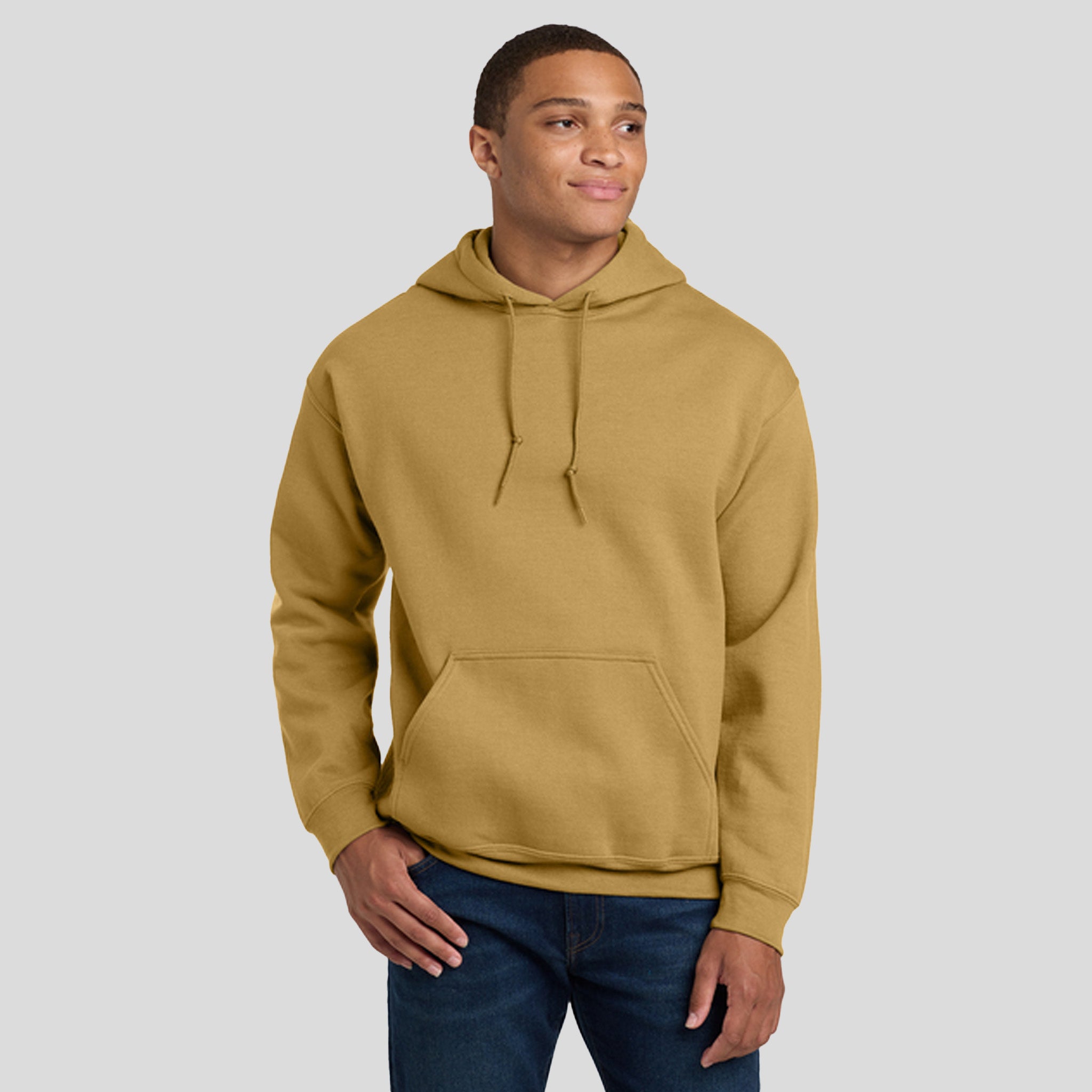 Heavy Blendβ’ Hooded Sweatshirt | Old Gold