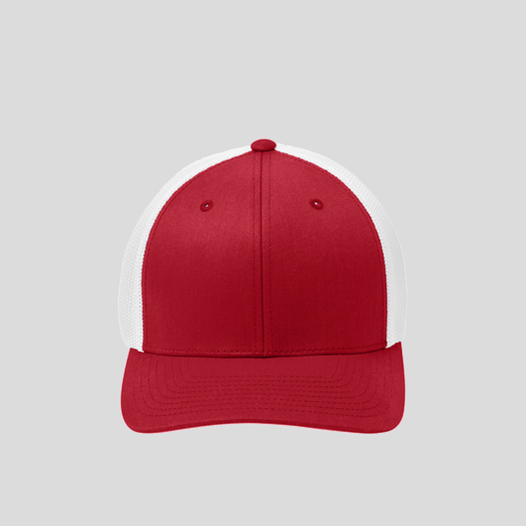 Flexfitยฎ Mesh Back Cap | True Red/White
