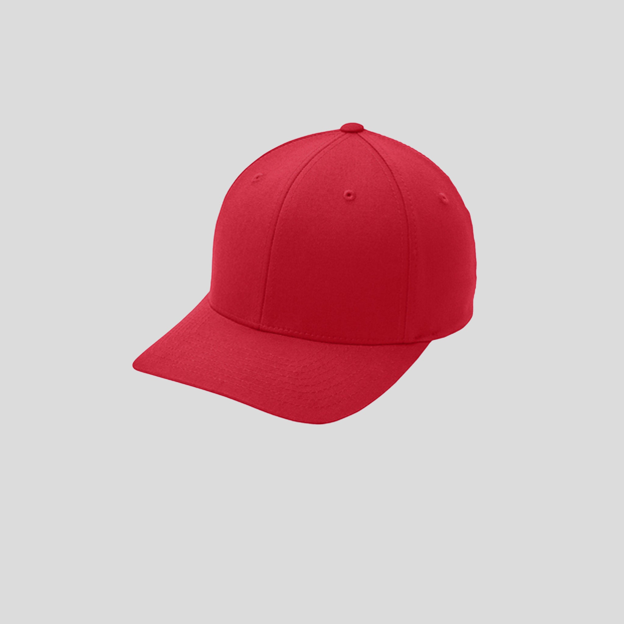 Flexfitยฎ Cotton Twill Cap | True Red