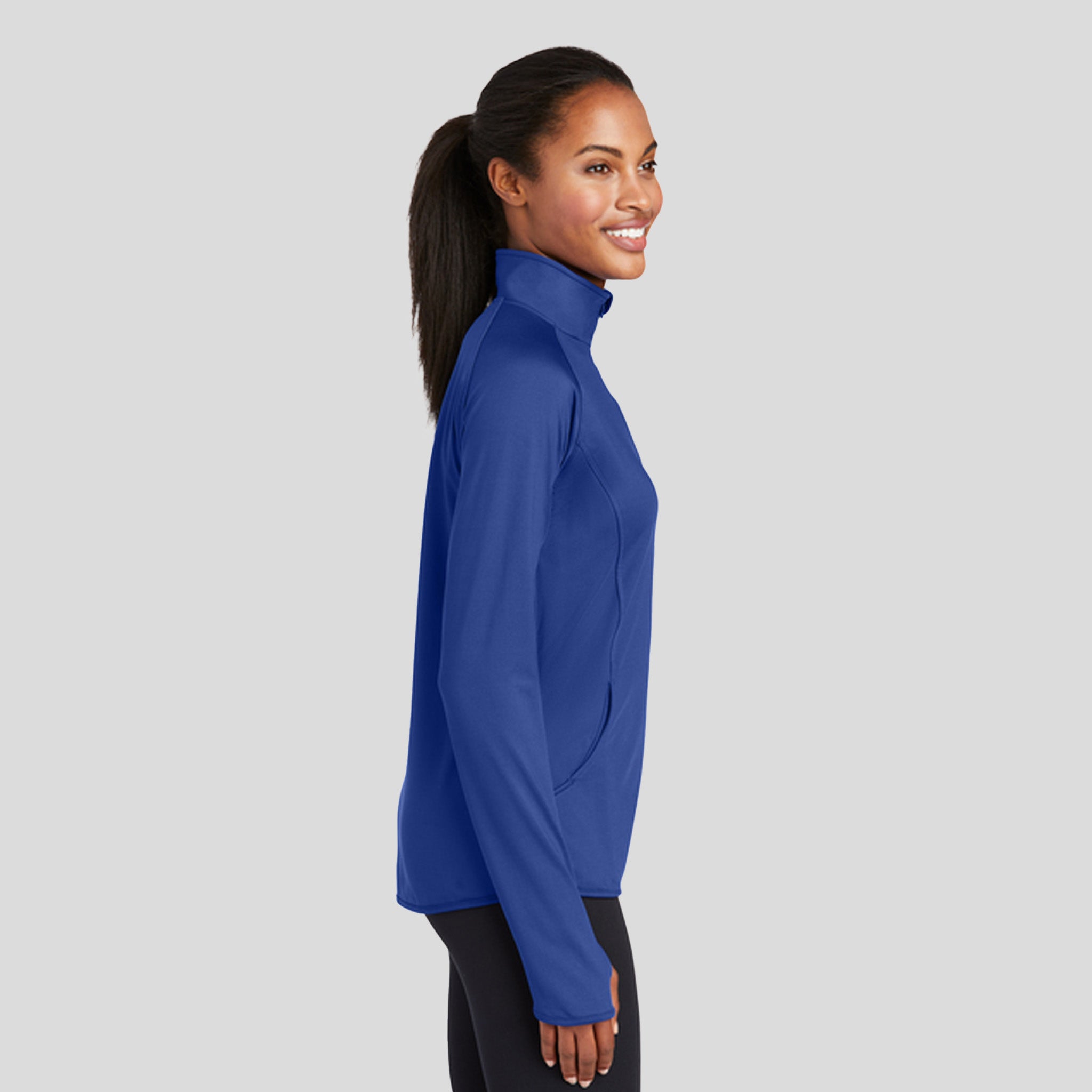 Women's Sport-Wickยฎ Stretch 1/4-Zip Pullover | Royal