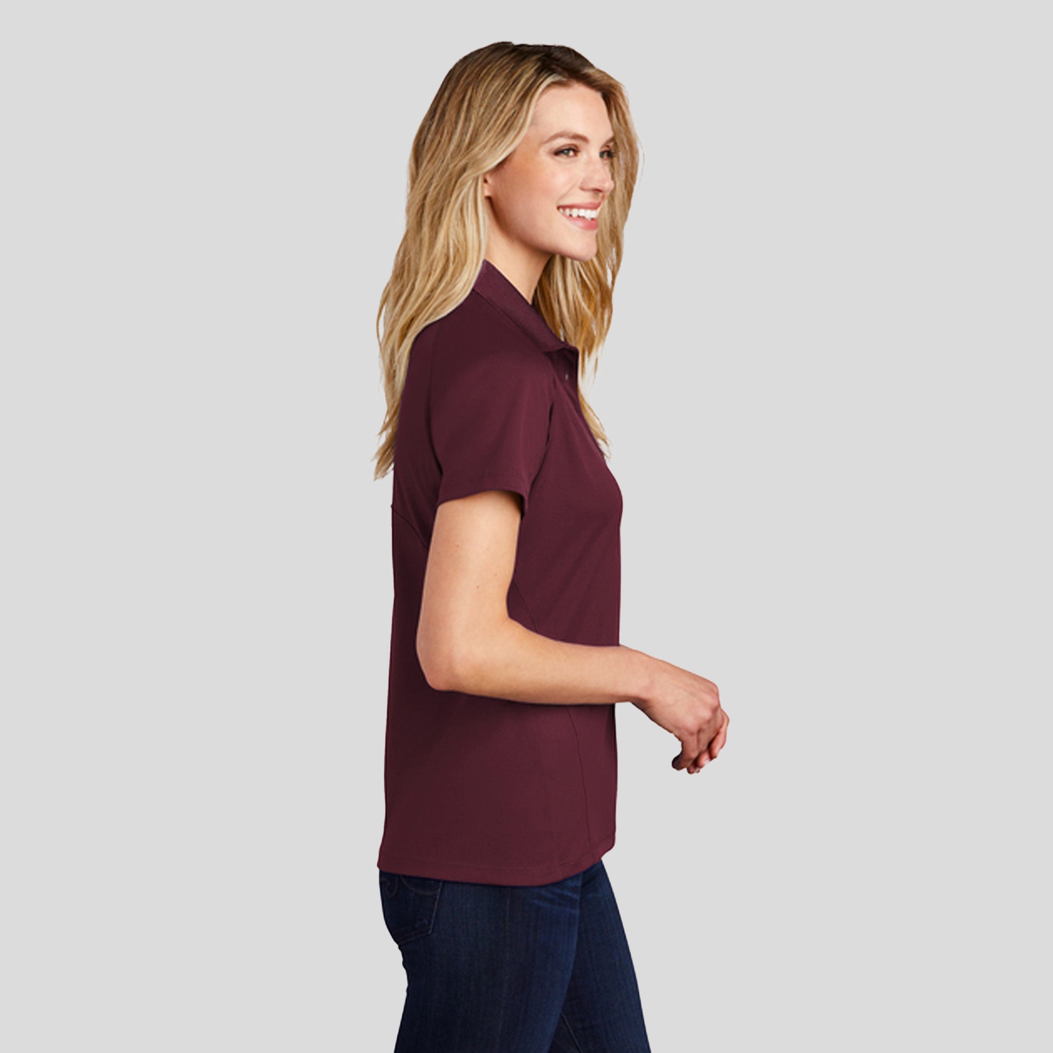 Women's Dri-Meshยฎ Pro Polo | Maroon