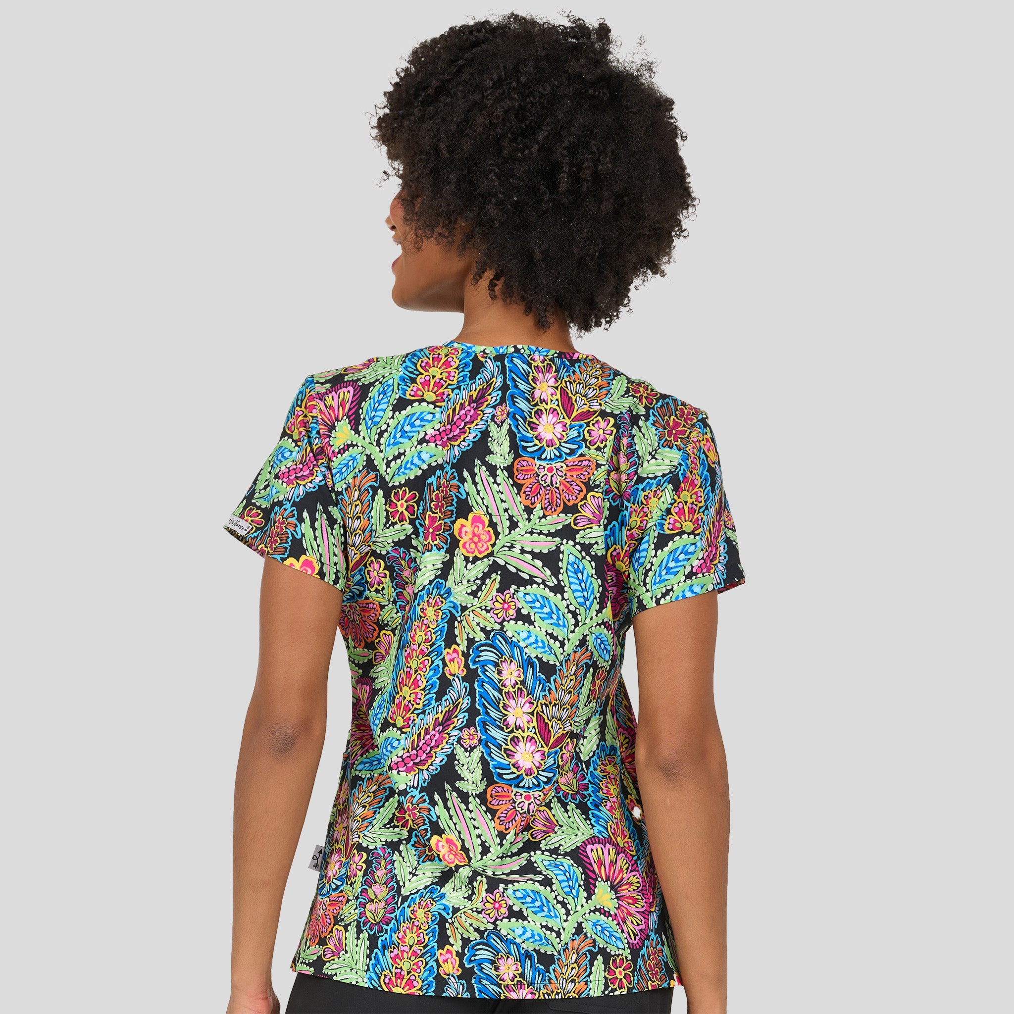 Audrey Print Top | Bloom Bliss