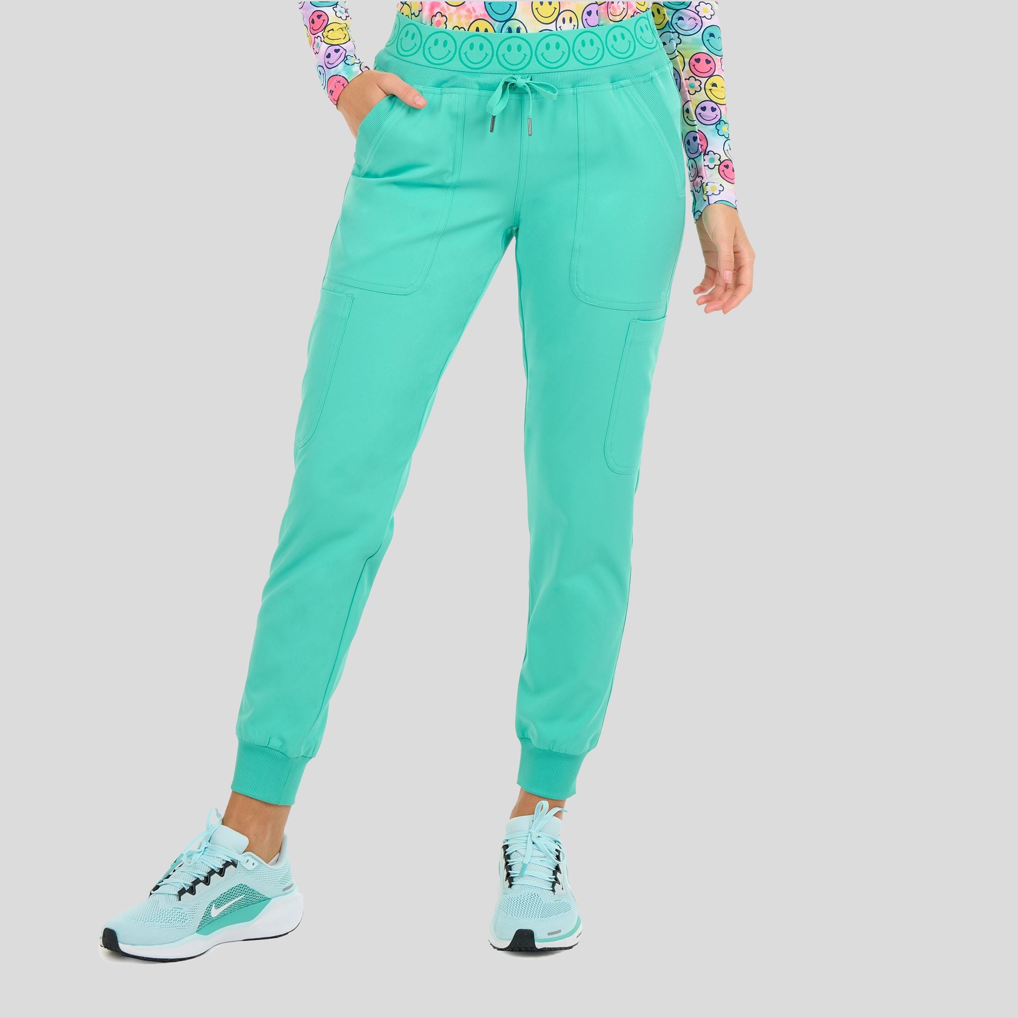 Smile Jogger Pant | Mint
