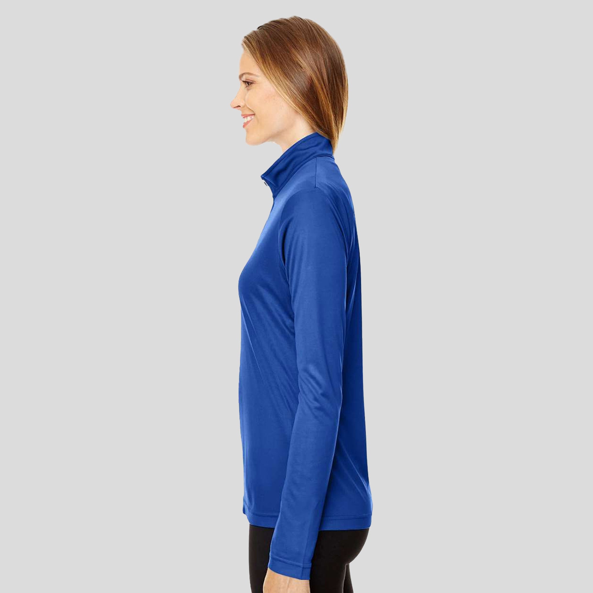 Women's Zone Performance Quarter-Zip Pullover | Sport Royal