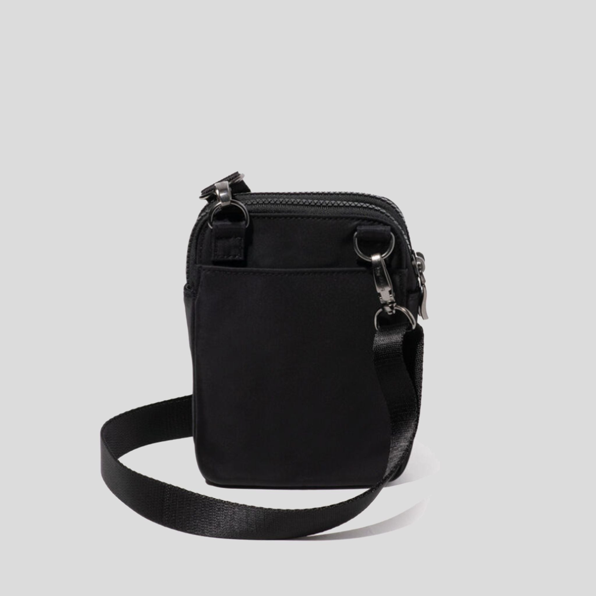 Modern Take Two RFID Crossbody | Black Twill