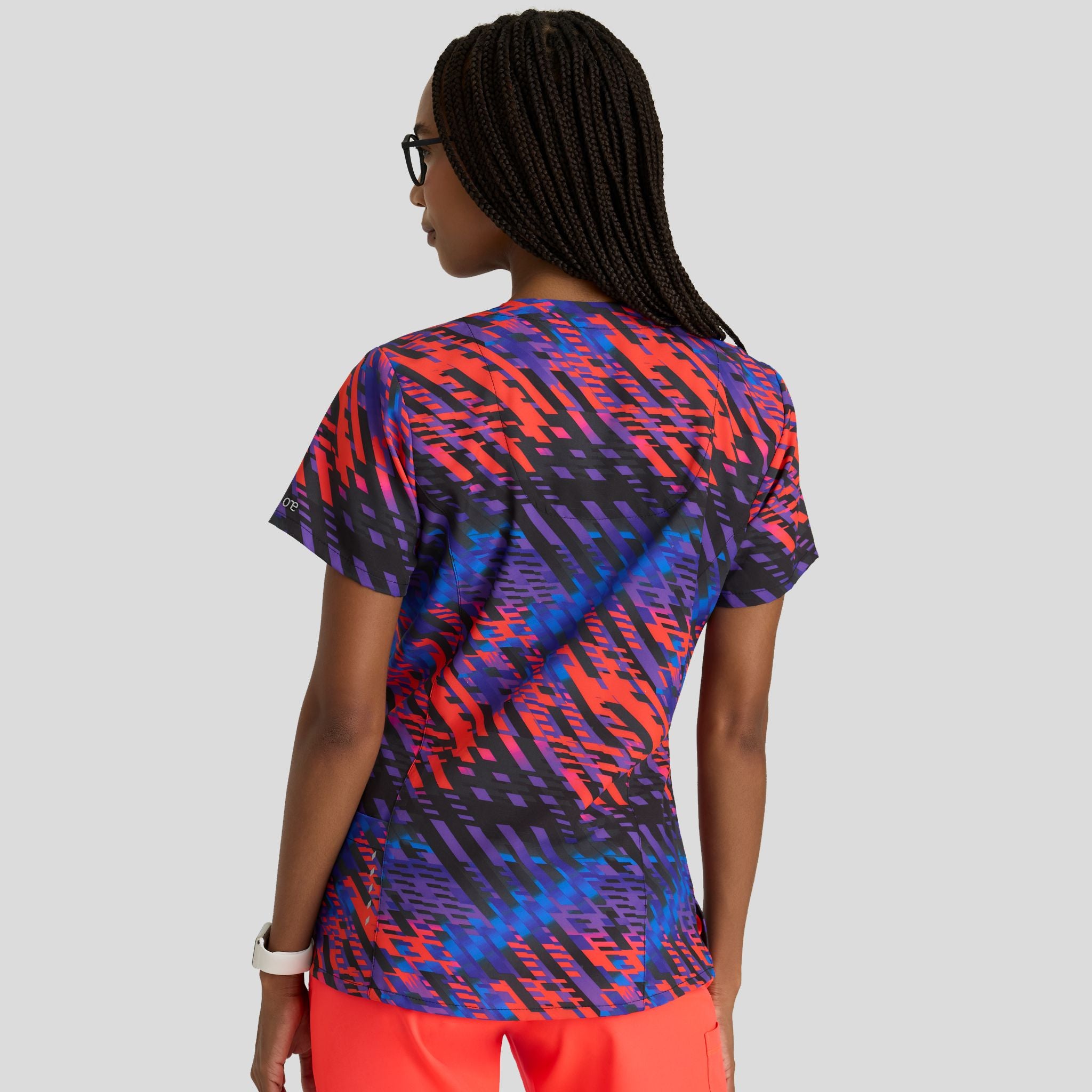 Thrive Print Top | Radiant Prism