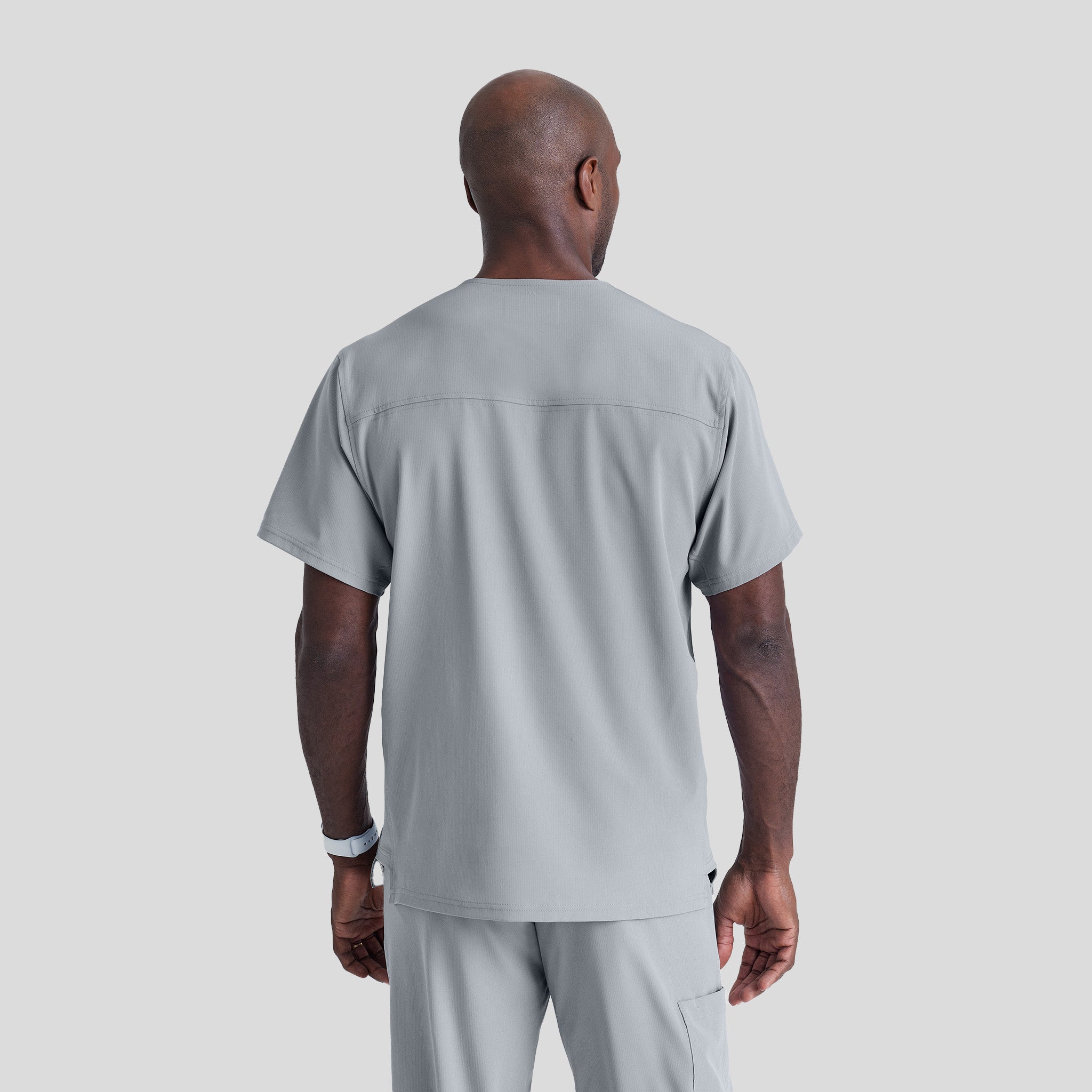 Men's Structure 1-Pocket V-Neck Scrub Top | Moonstruck