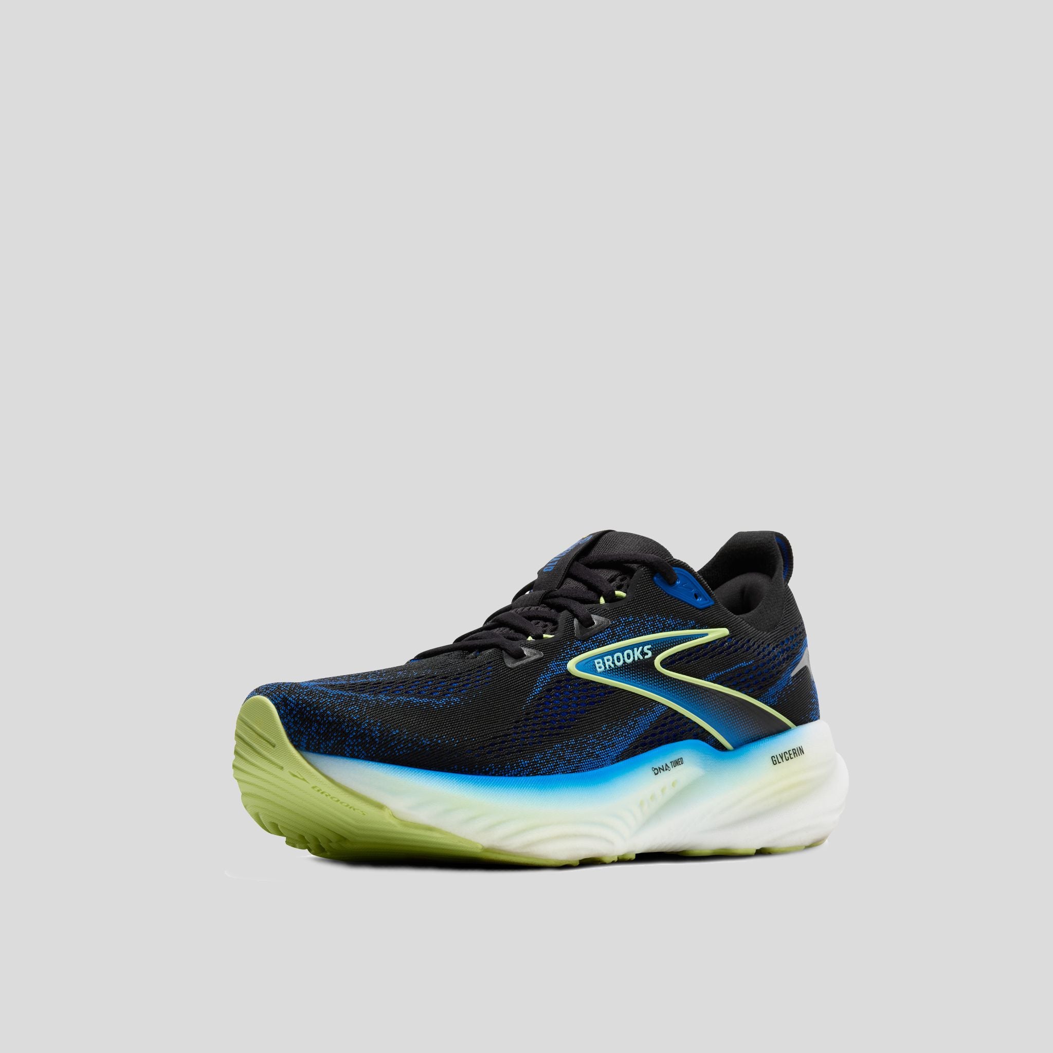 Men's Glycerin GTS 22  | Black/Cobalt/Neo Yellow