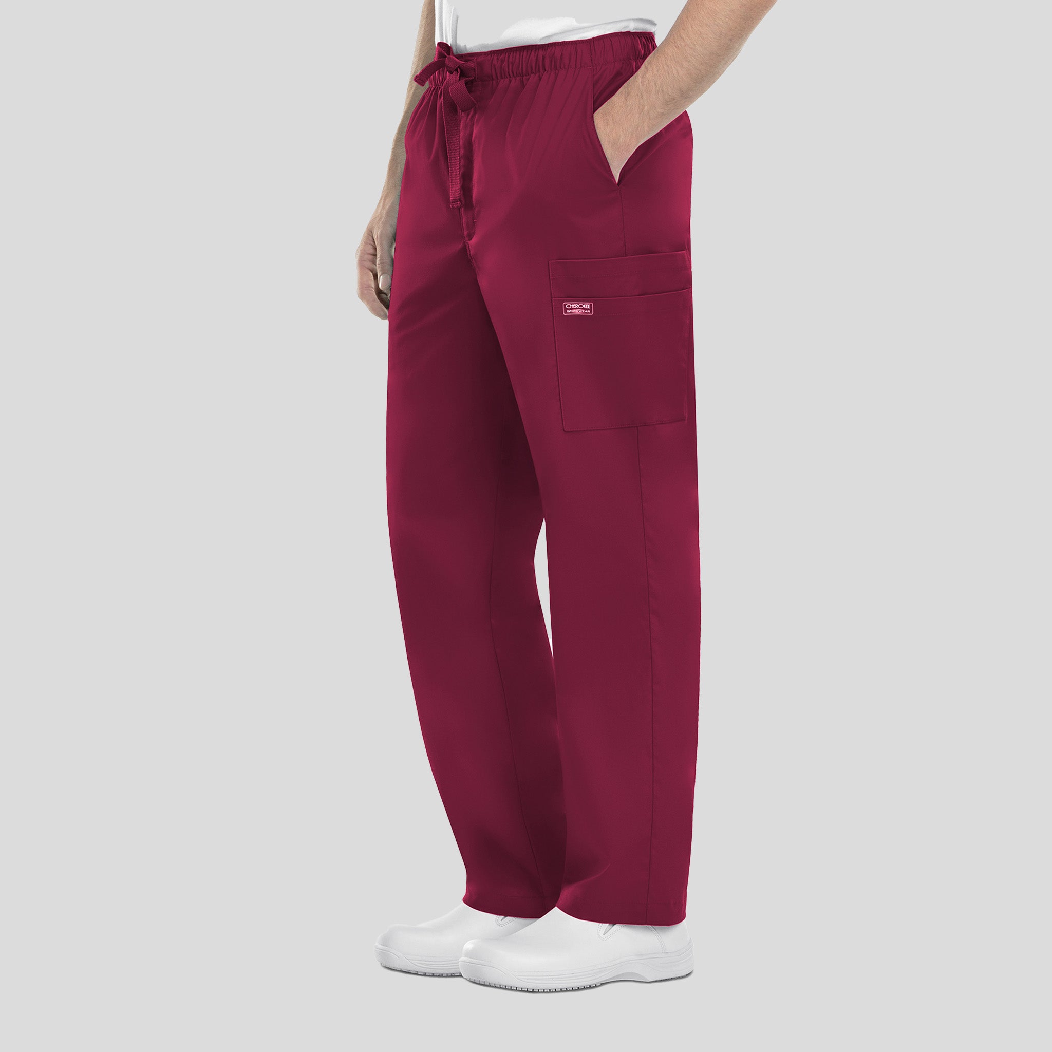 Men's Utility Scrub Pant | Wine