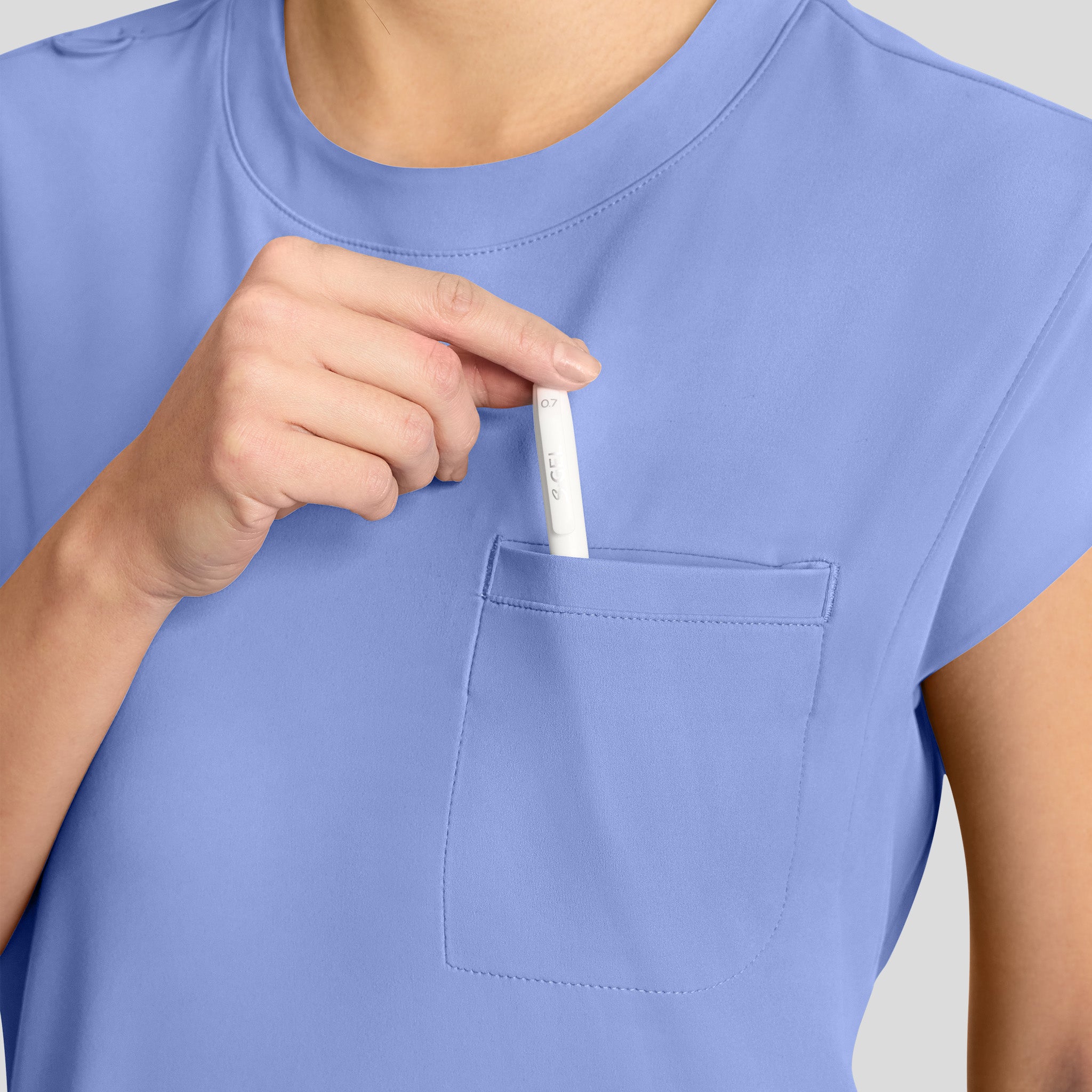 Achieve Crew Neck Scrub Top | Ciel