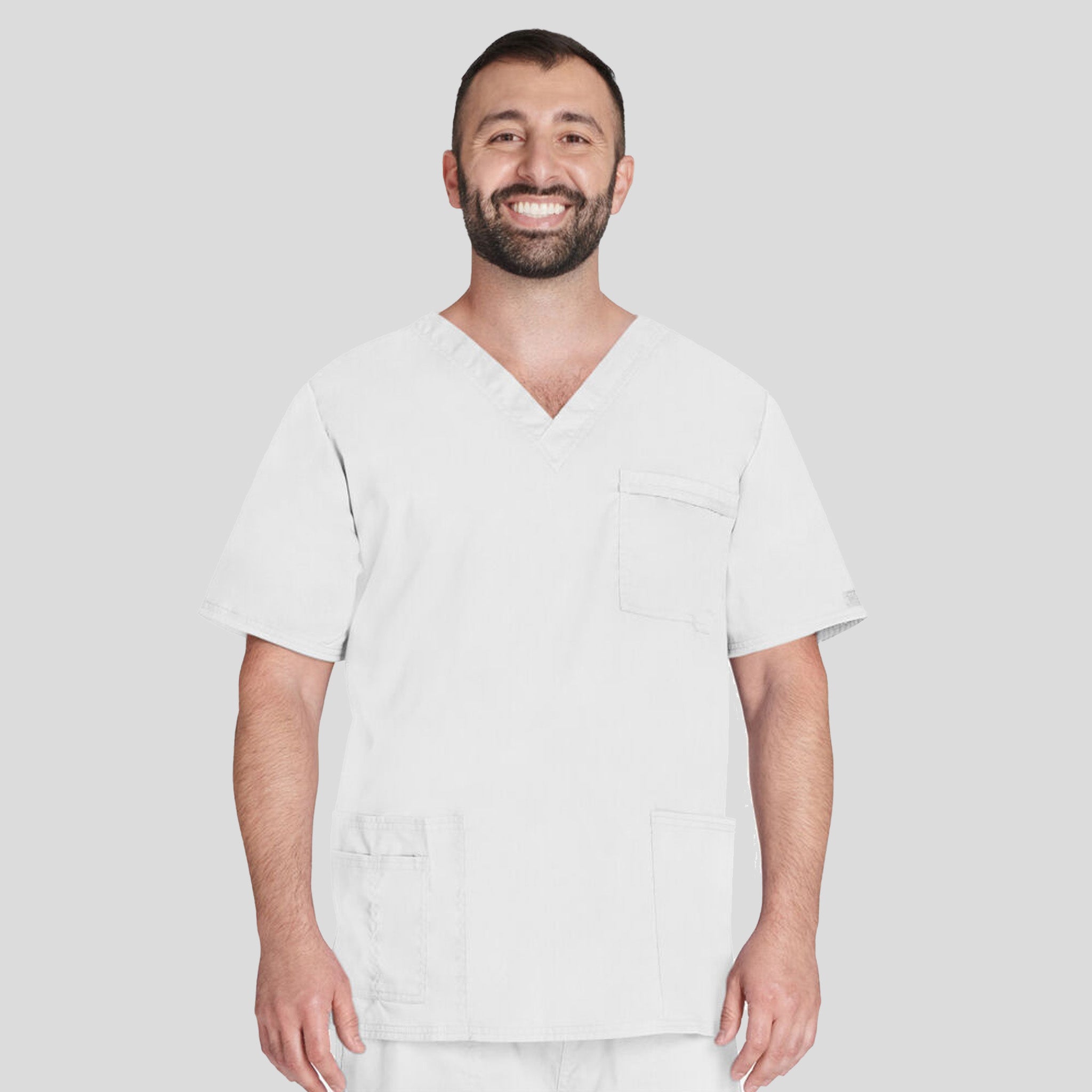 Unisex V-Neck | White