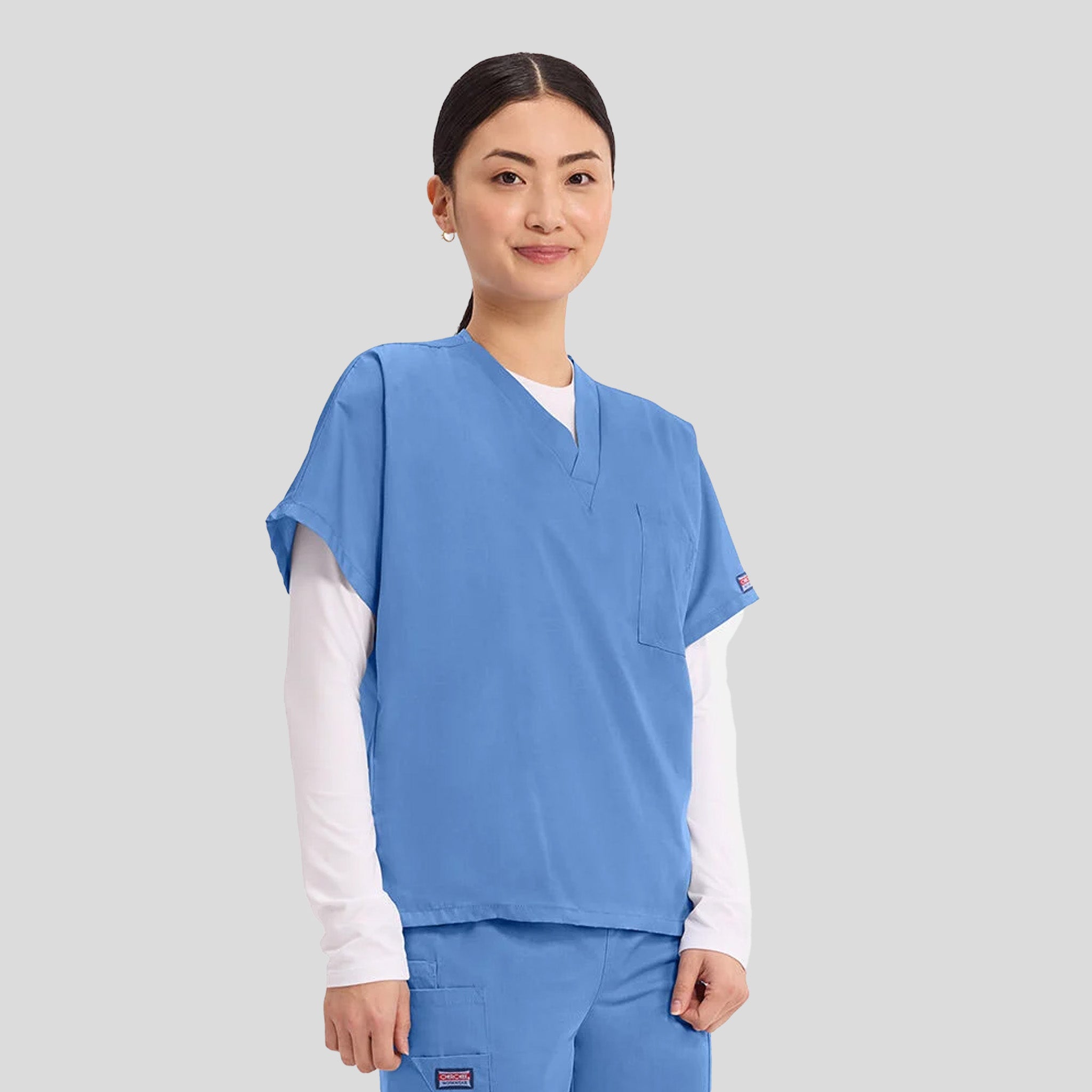 Unisex V-Neck 1 Pocket | Ciel