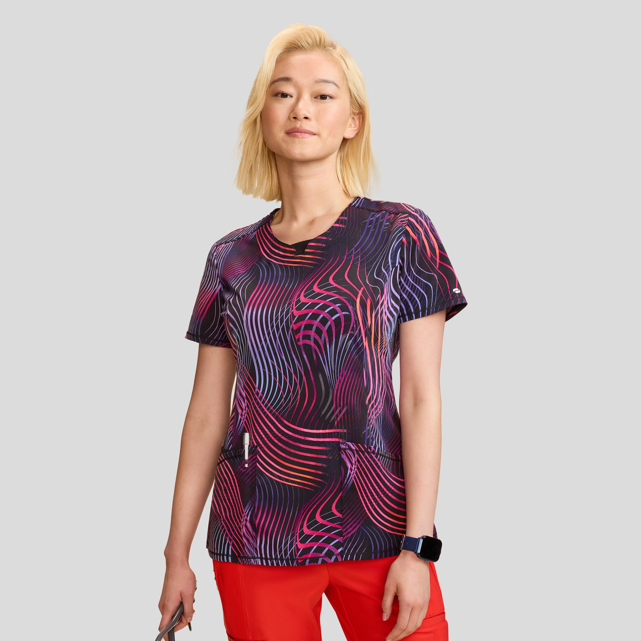 Digital Wavelength Print Top