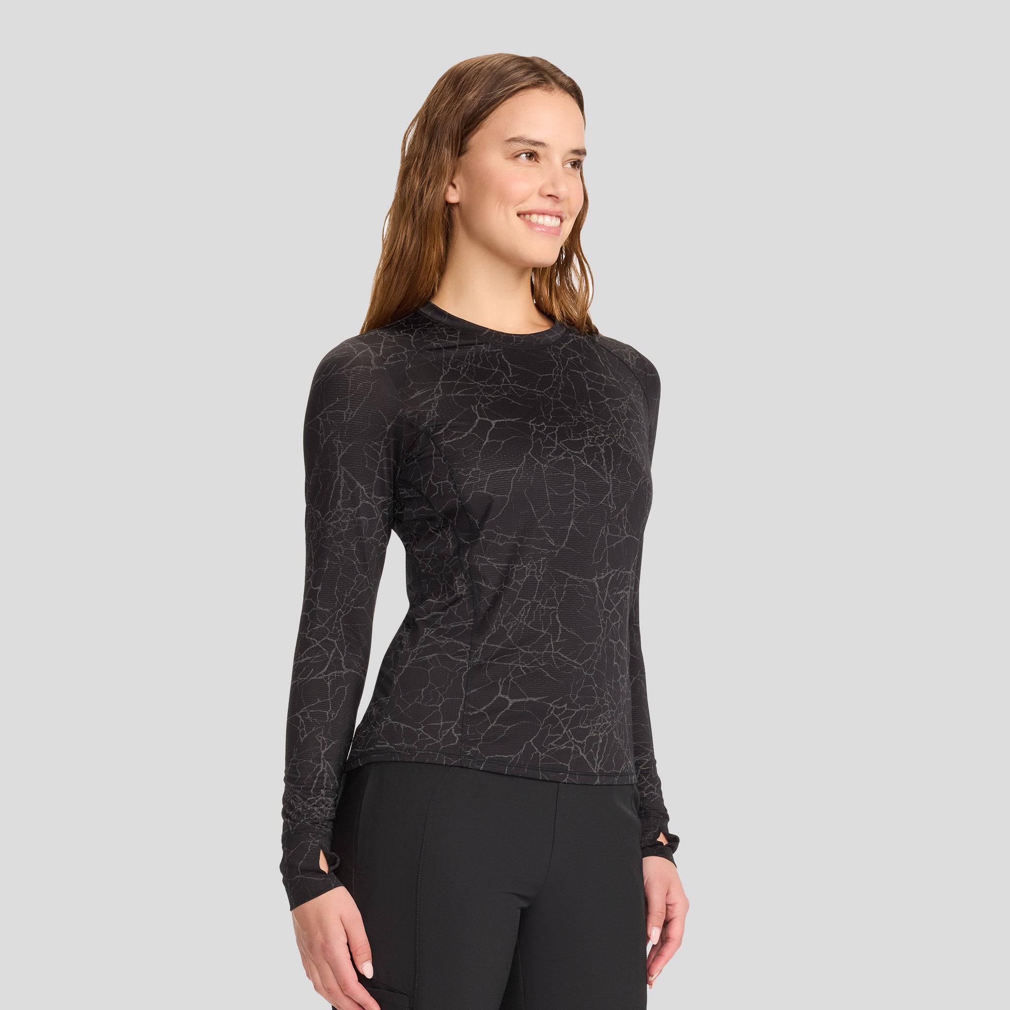 Performance Underscrub | Crackle Layer Black