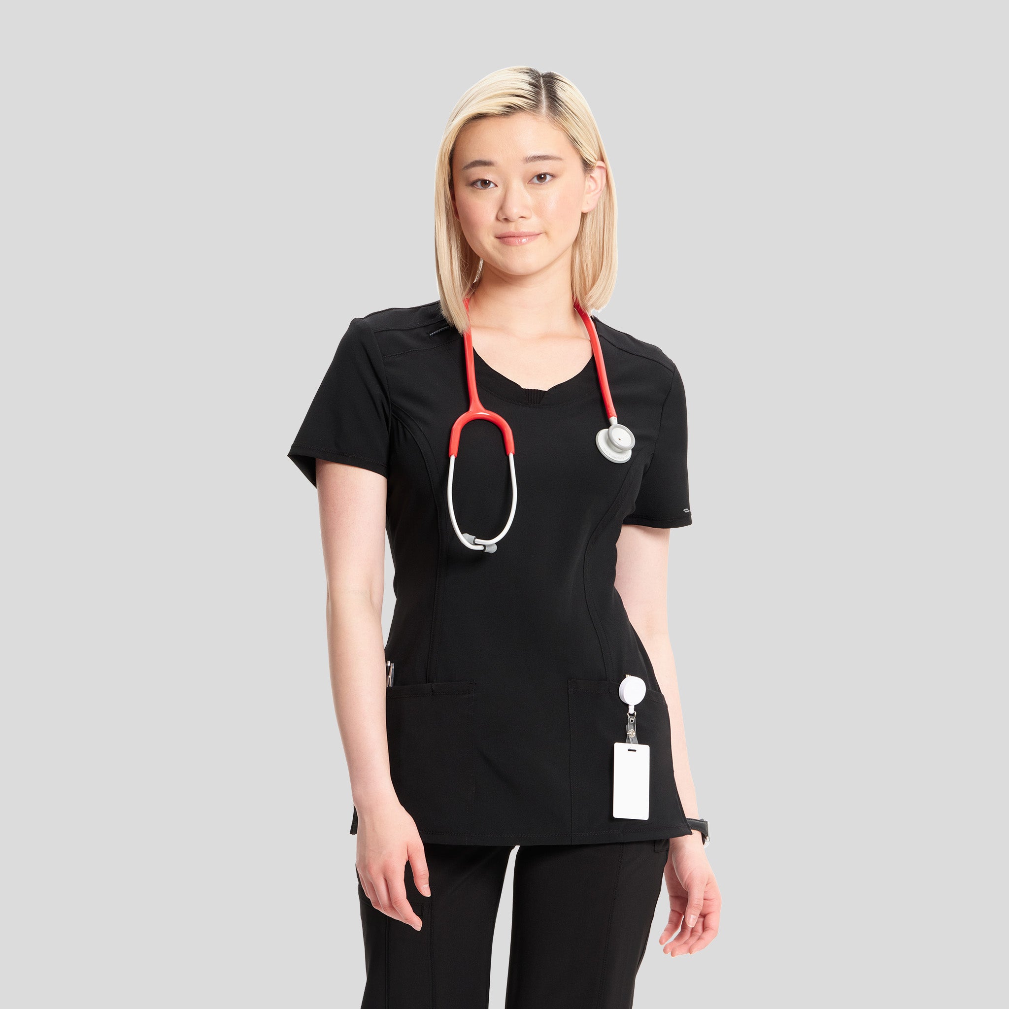 Women's Round Neck Top | Black