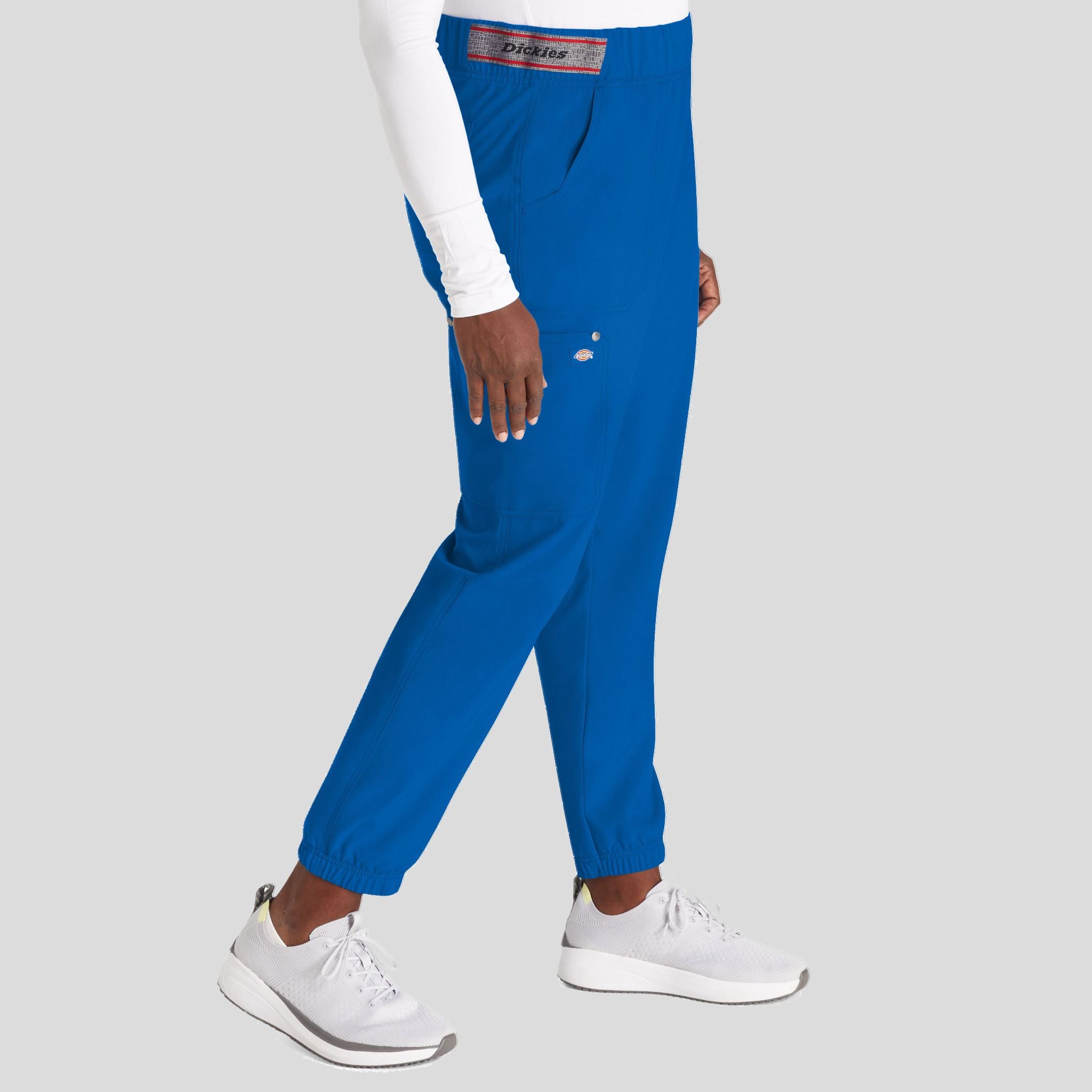 Women's Mid Rise Jogger Scrub Pant | Royal