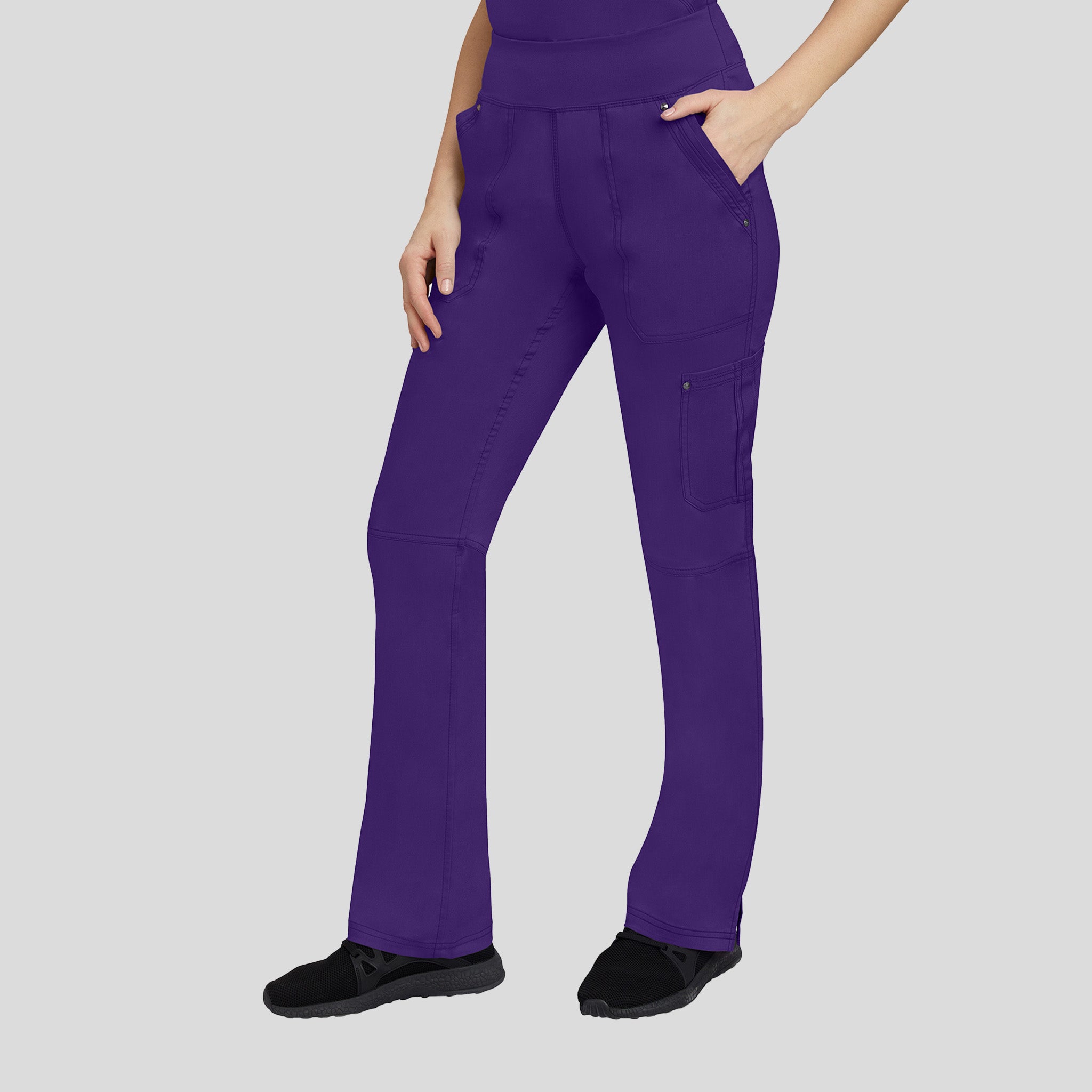 Tori Yoga Scrub Pant | Grape