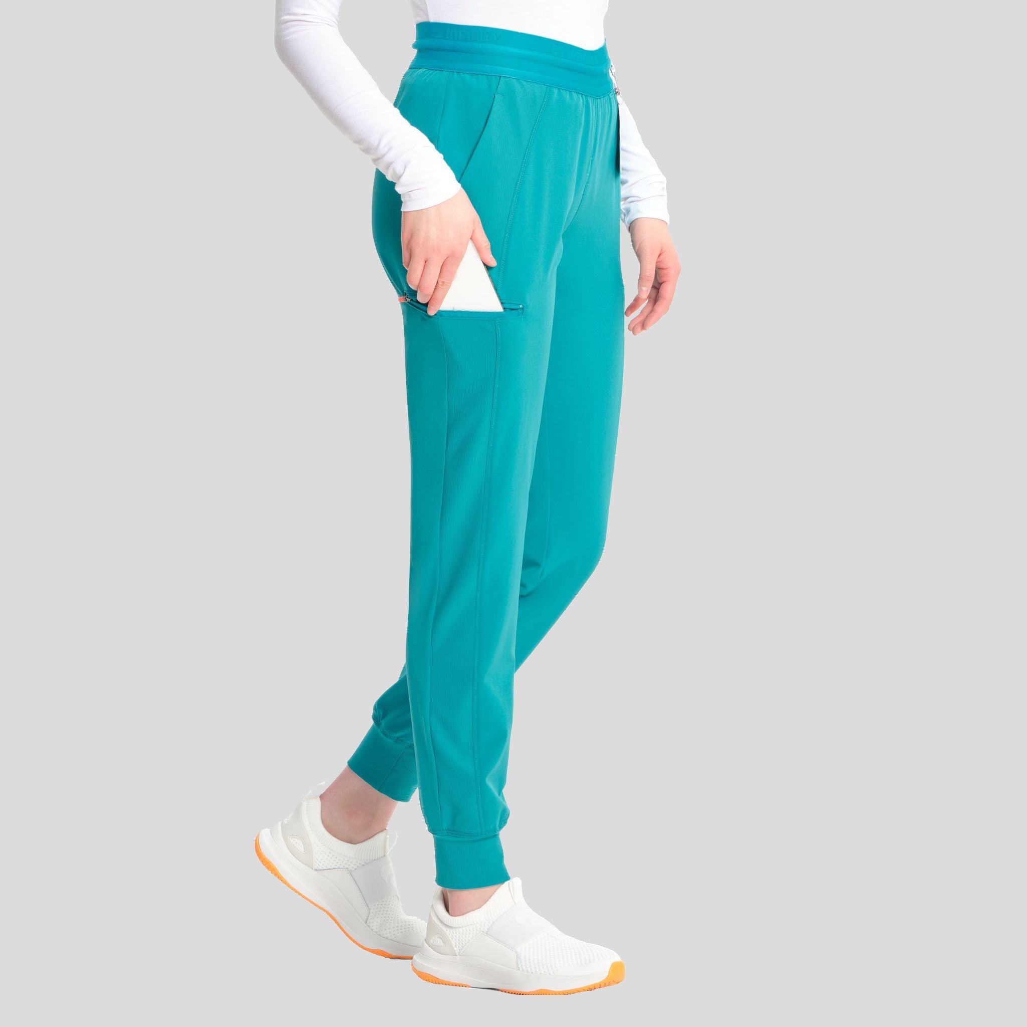 Mid Rise Jogger | Teal