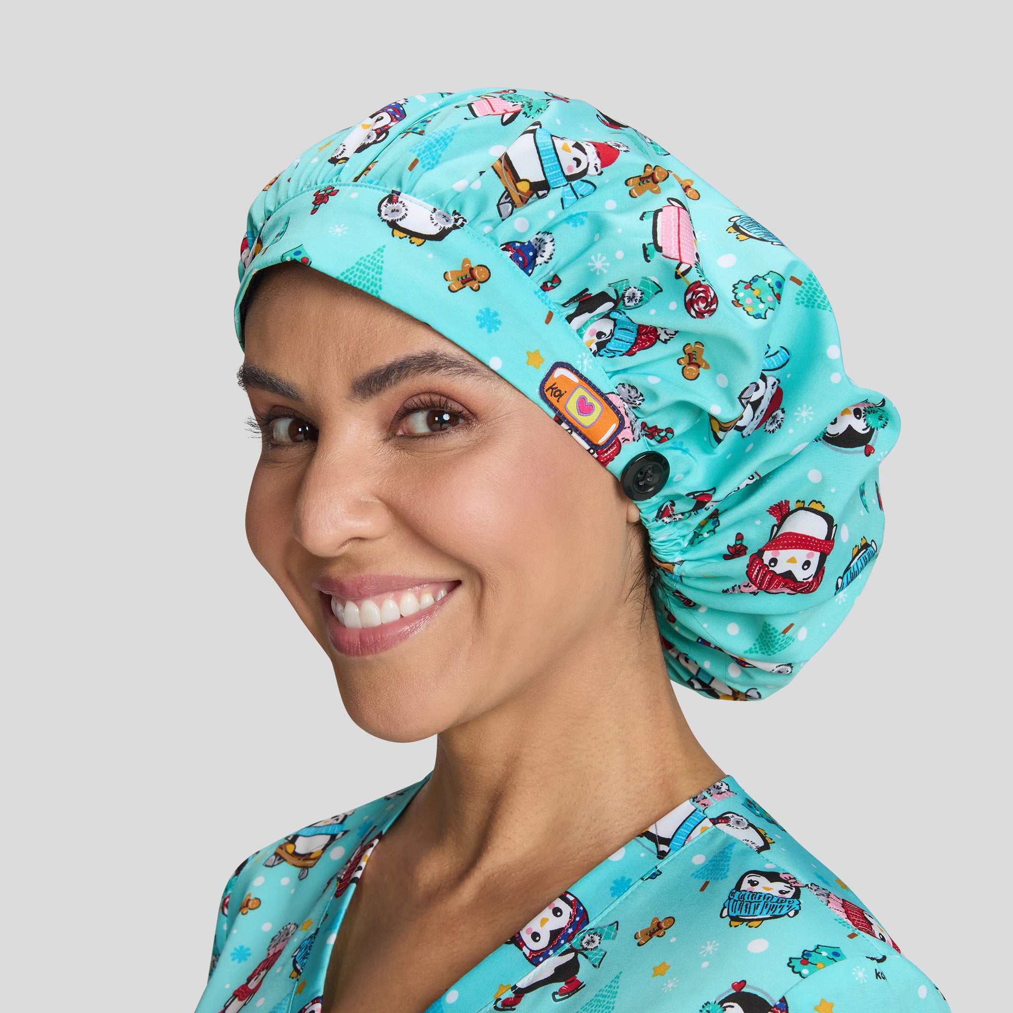 Penguins Bouffant Cap