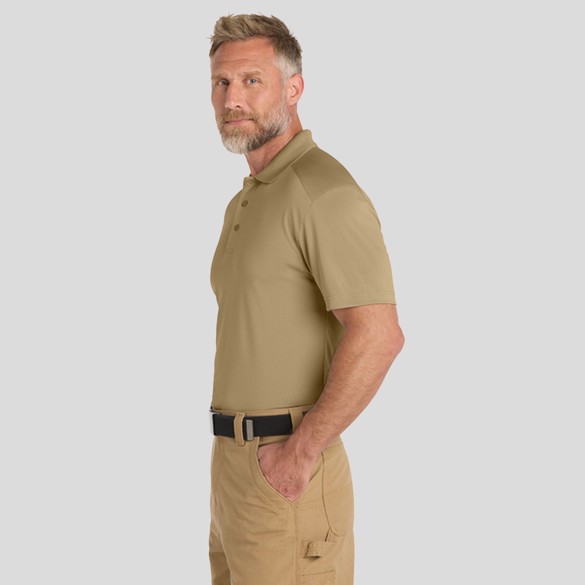 Men's Select Lightweight Snag-Proof Polo | Tan