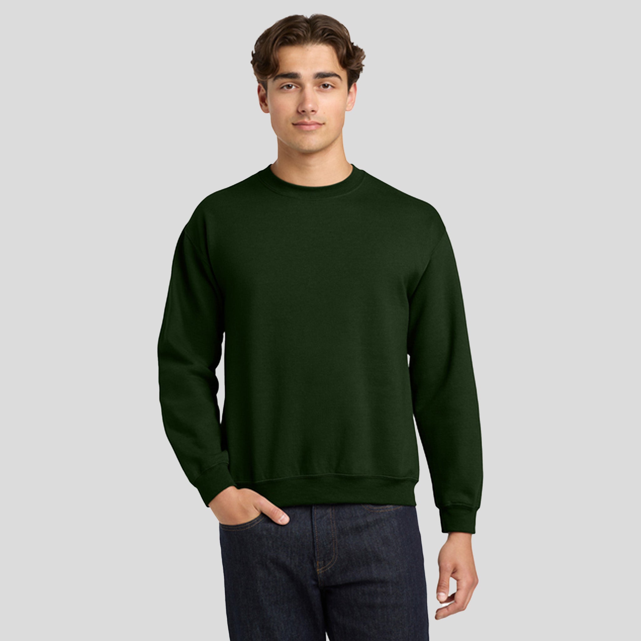 Heavy Blend™ Crewneck Sweatshirt | Forest Green