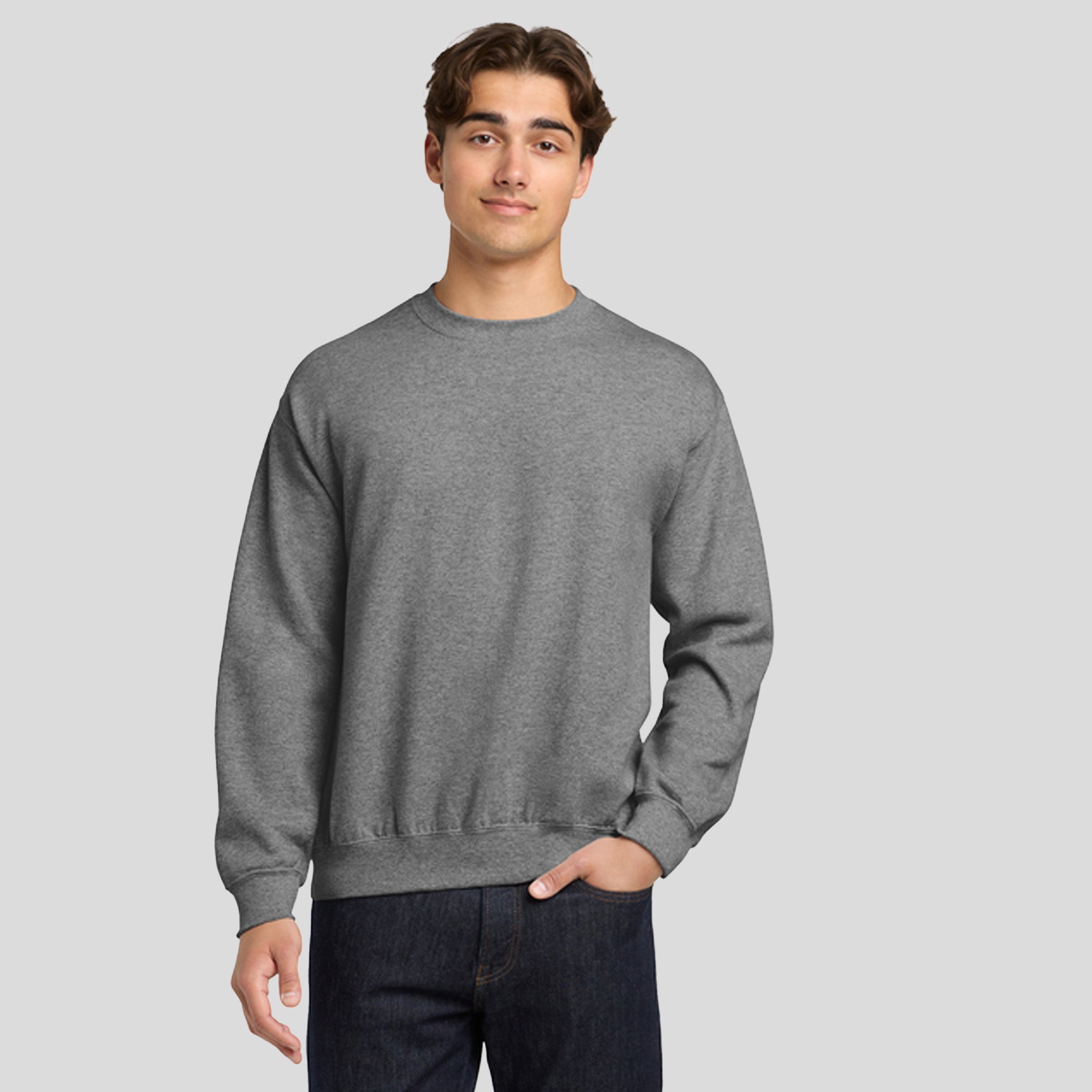 Heavy Blend™ Crewneck Sweatshirt | Graphite Heather