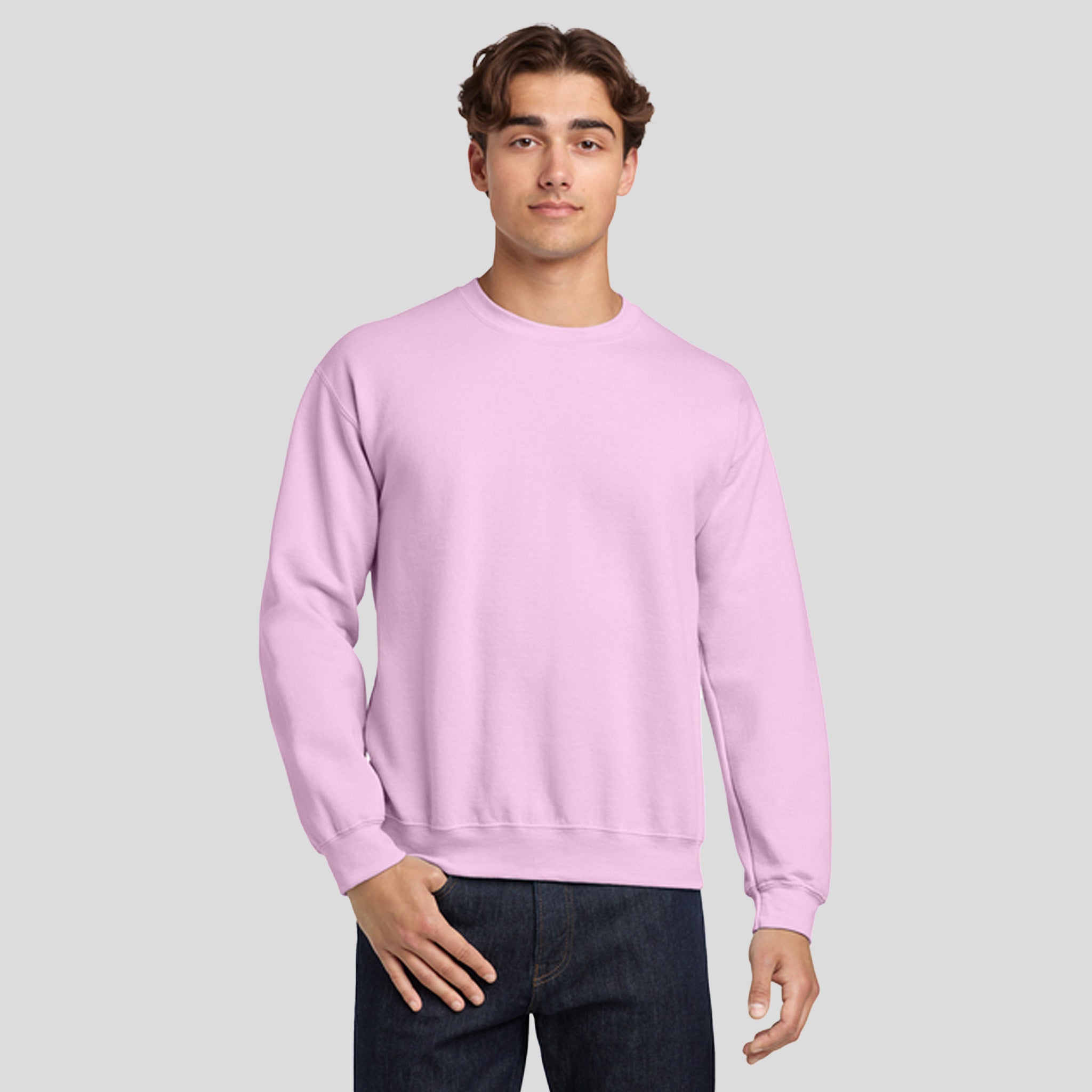 Heavy Blend™ Crewneck Sweatshirt | Light Pink